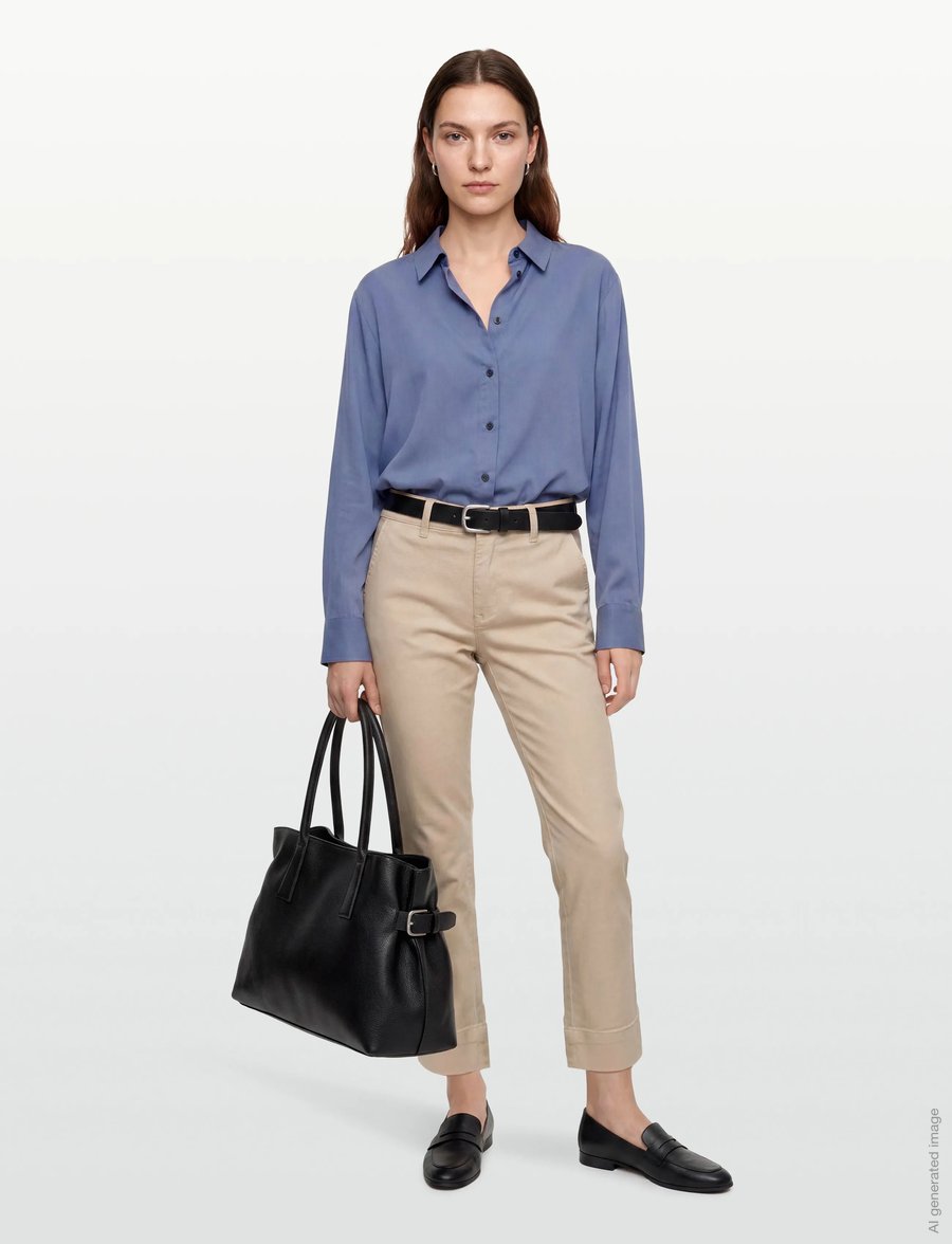Claire Woman - Cwthareza - chinos - sand stone - 0