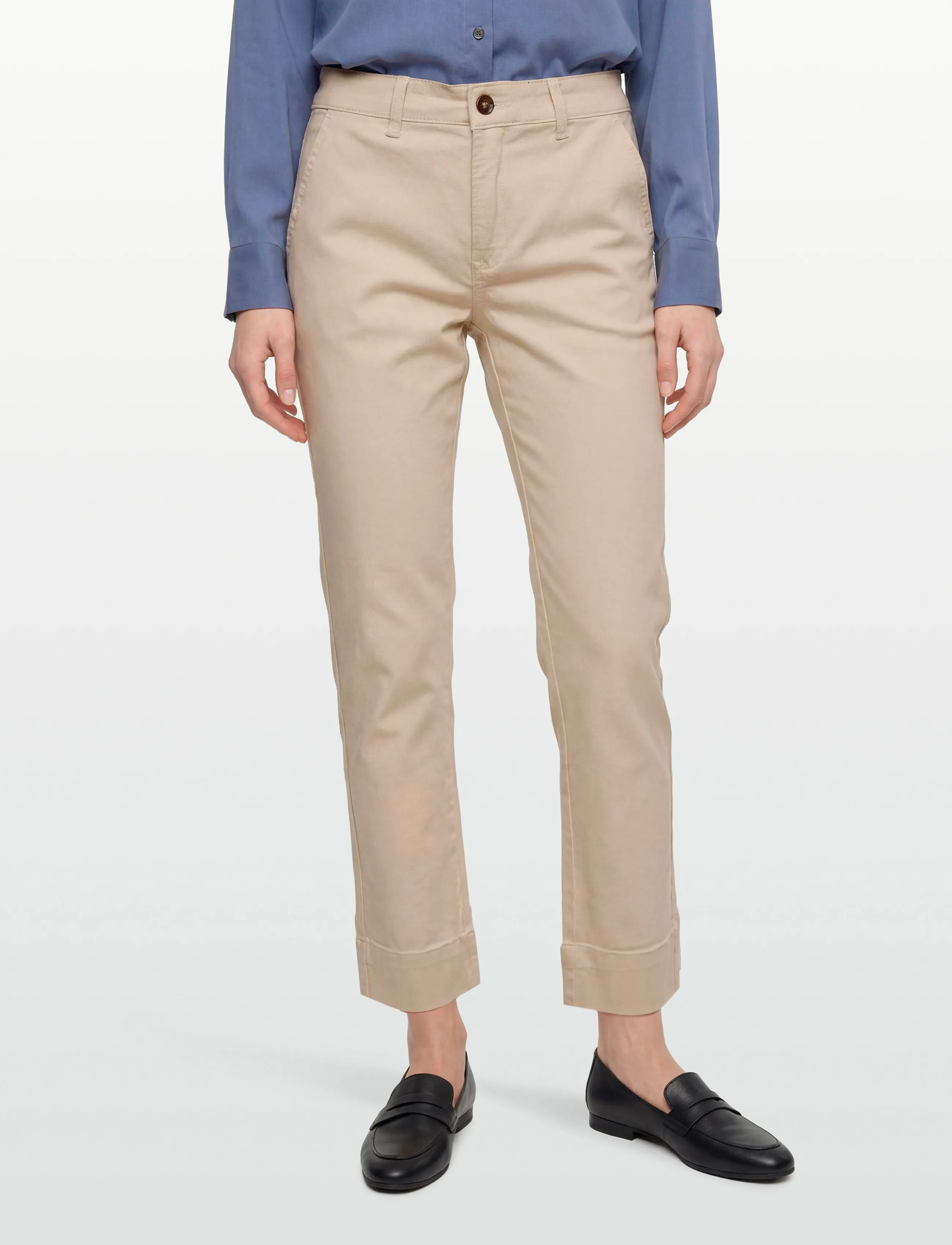 Claire Woman - Cwthareza - chinos - sand stone - 3