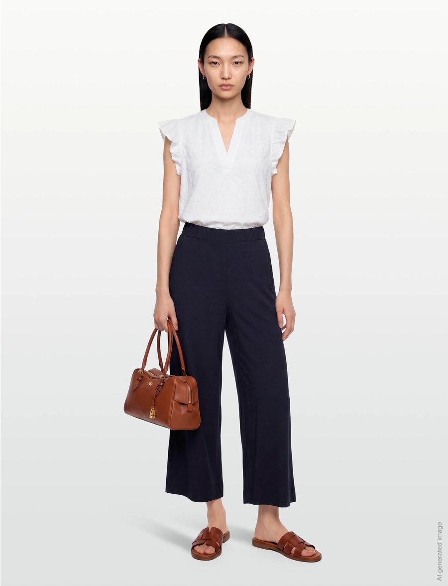 Claire Woman - Cwtiina - culottes - dark navy - 0
