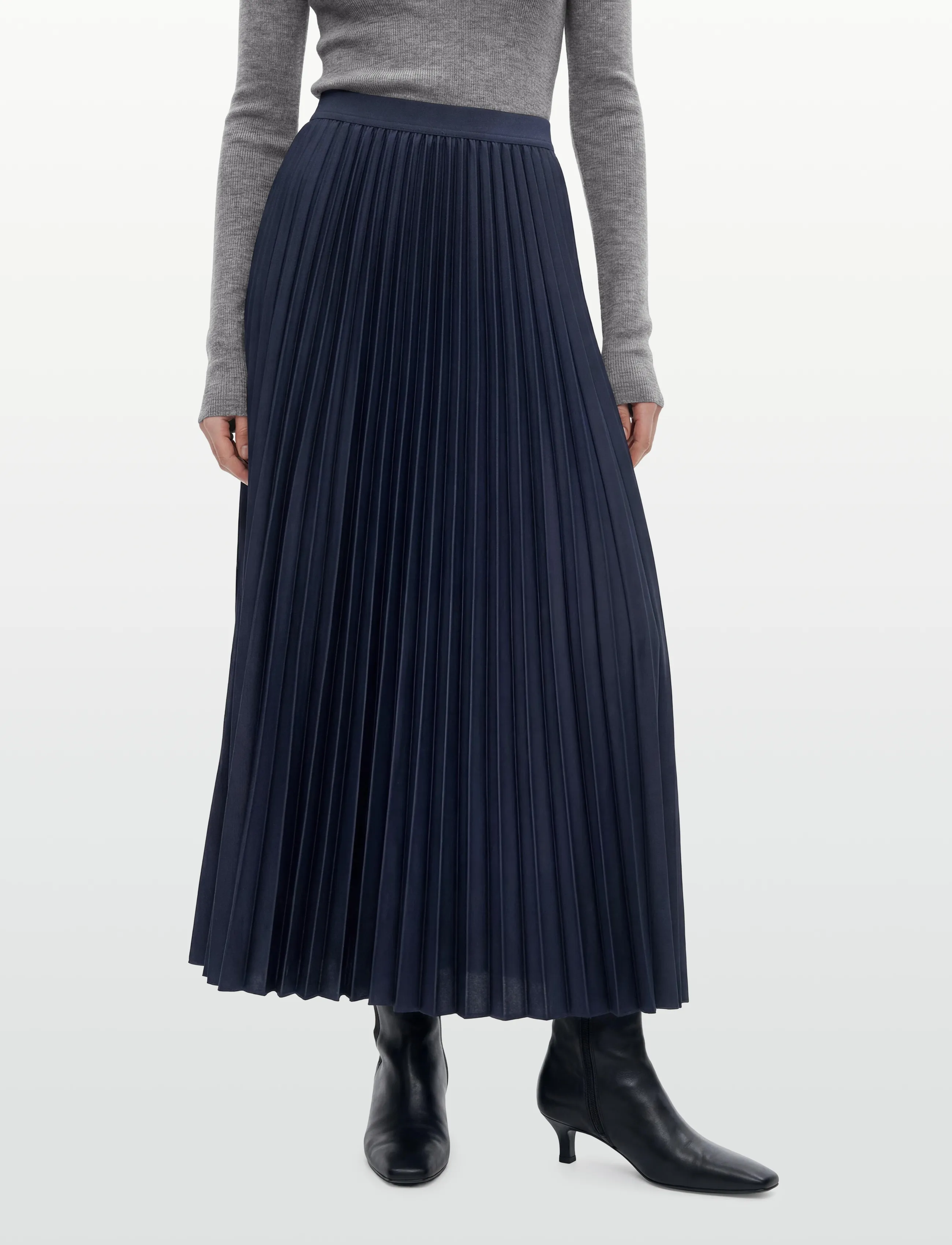Claire Woman - Skirts CWNalinee - plisserede nederdele - dark navy - 3