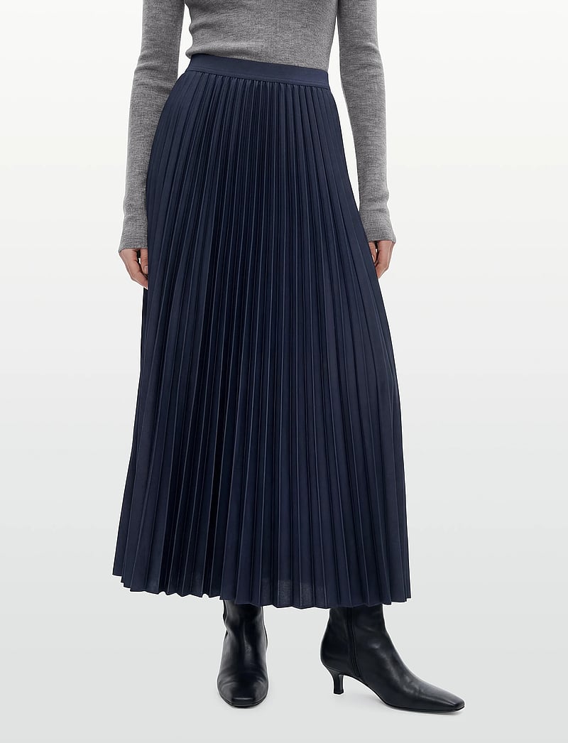 Claire Woman - Skirts CWNalinee - pleated skirts - dark navy - 3