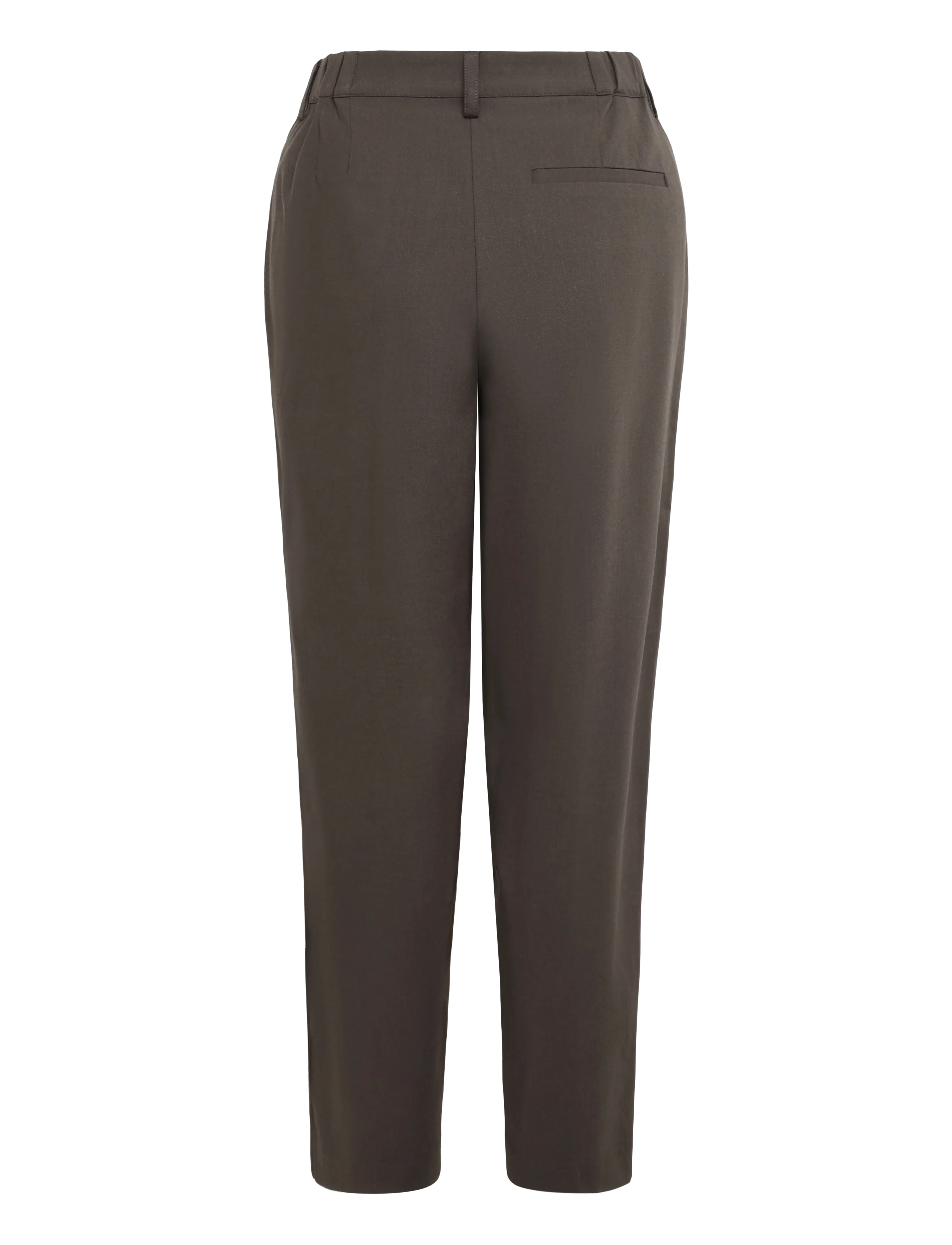 Claire Woman - Cwtitina - slim fit-byxor - cacao melange - 1