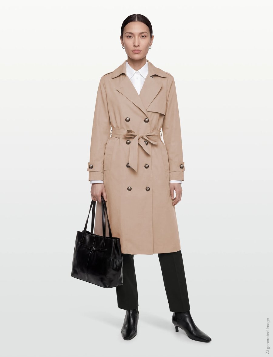 Claire Woman - Cwofilia - trenchcoats - feather - 0