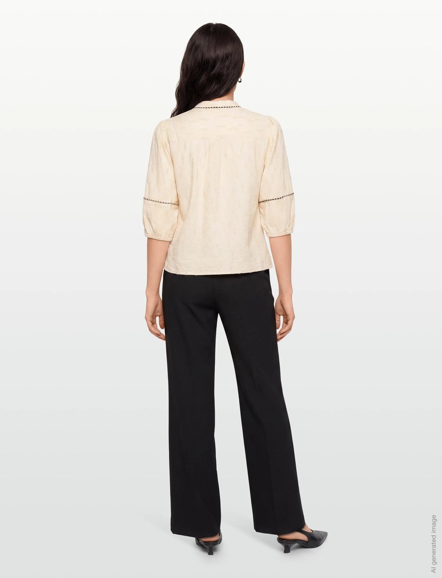 Claire Woman - CWRebeka - kortærmede skjorter - gardenia - 4