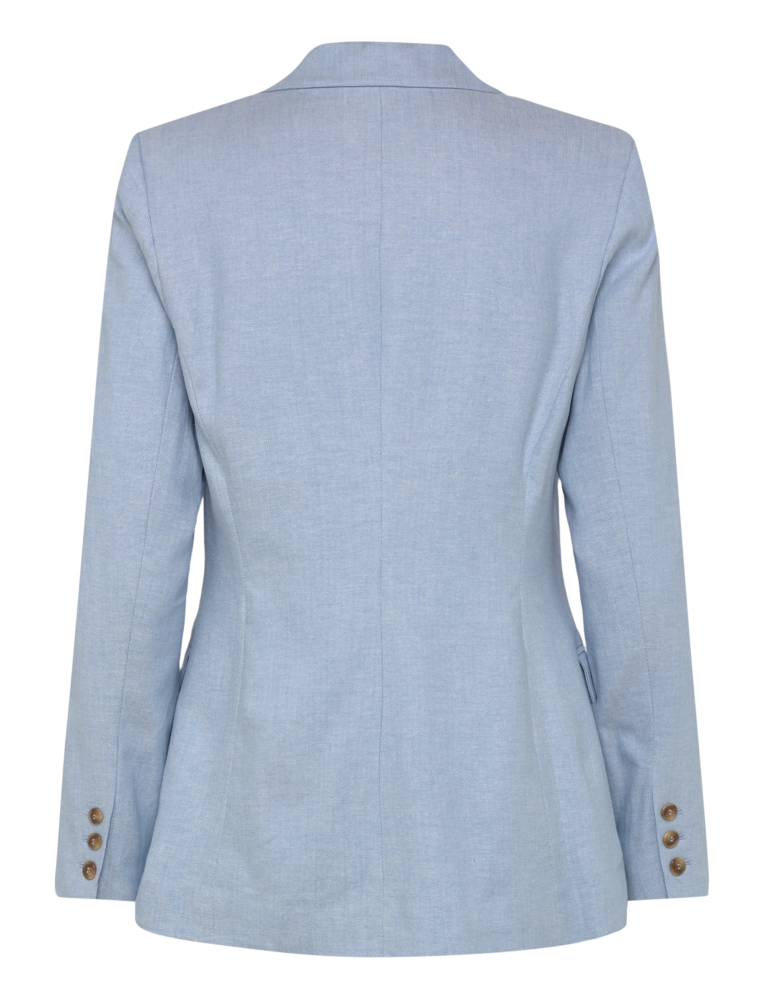 Claire Woman - Cwestella - enkeltradede blazere - vista blue - 2