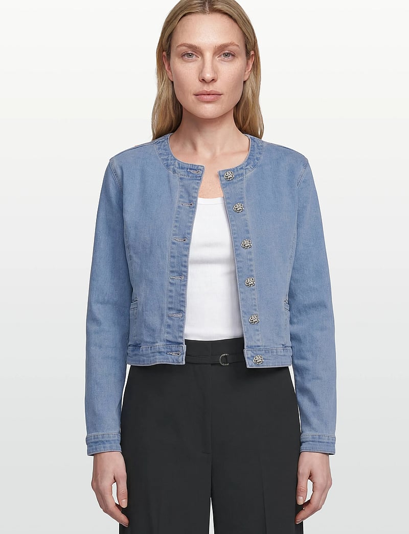 Claire Woman - Cweugeinia - frühlingsjacken - light blue denim - 3