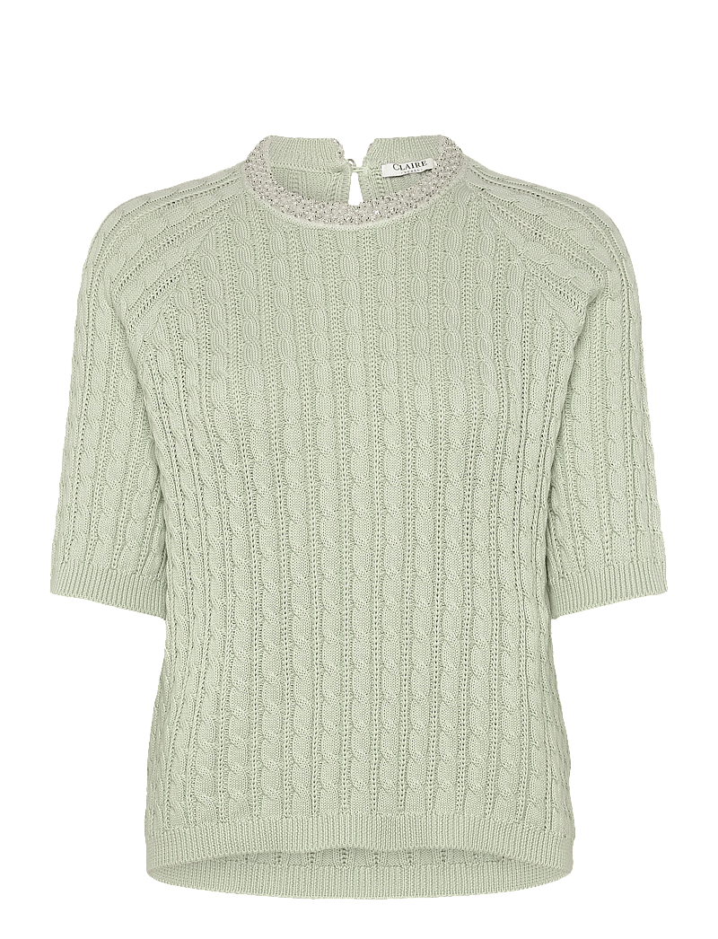 Claire Woman - Cwpearline - jumpers - pale aqua - 1