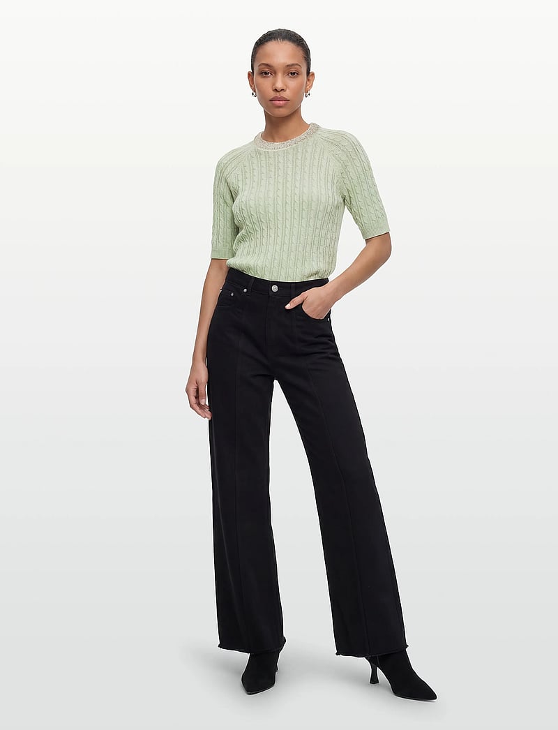 Claire Woman - Cwpearline - jumpers - pale aqua - 0