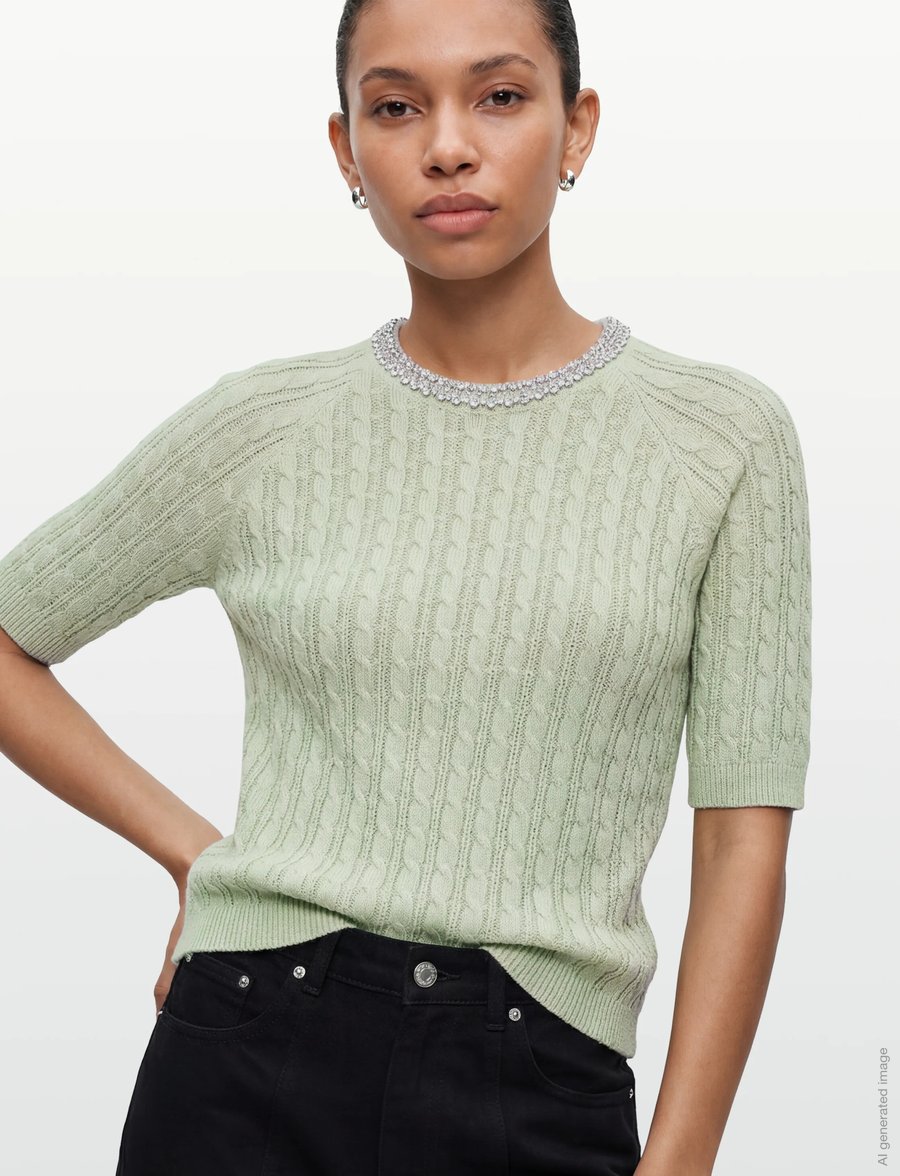 Claire Woman - Cwpearline - džemperi - pale aqua - 3