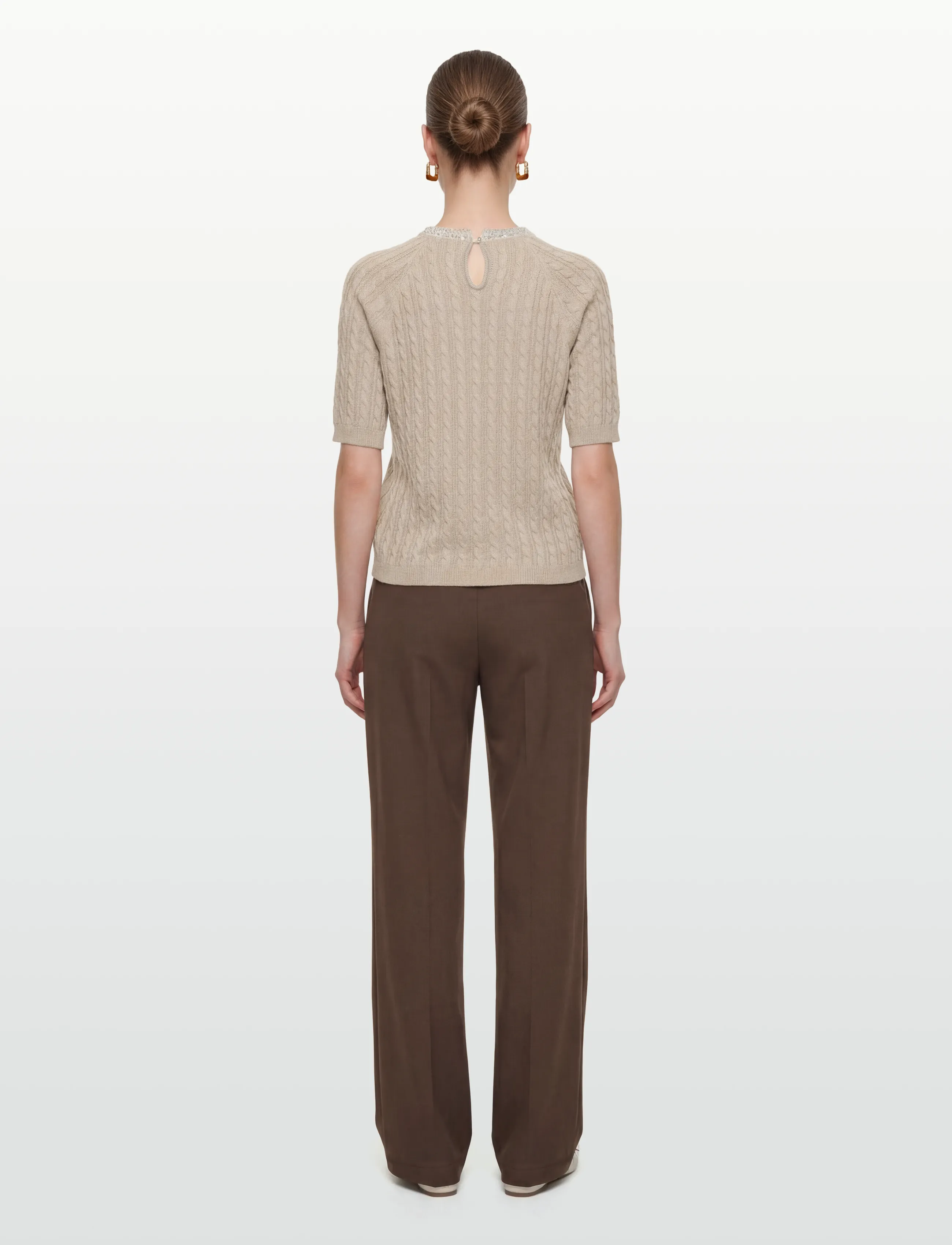 Claire Woman - Cwpearline - neulepuserot - sand stone - 4