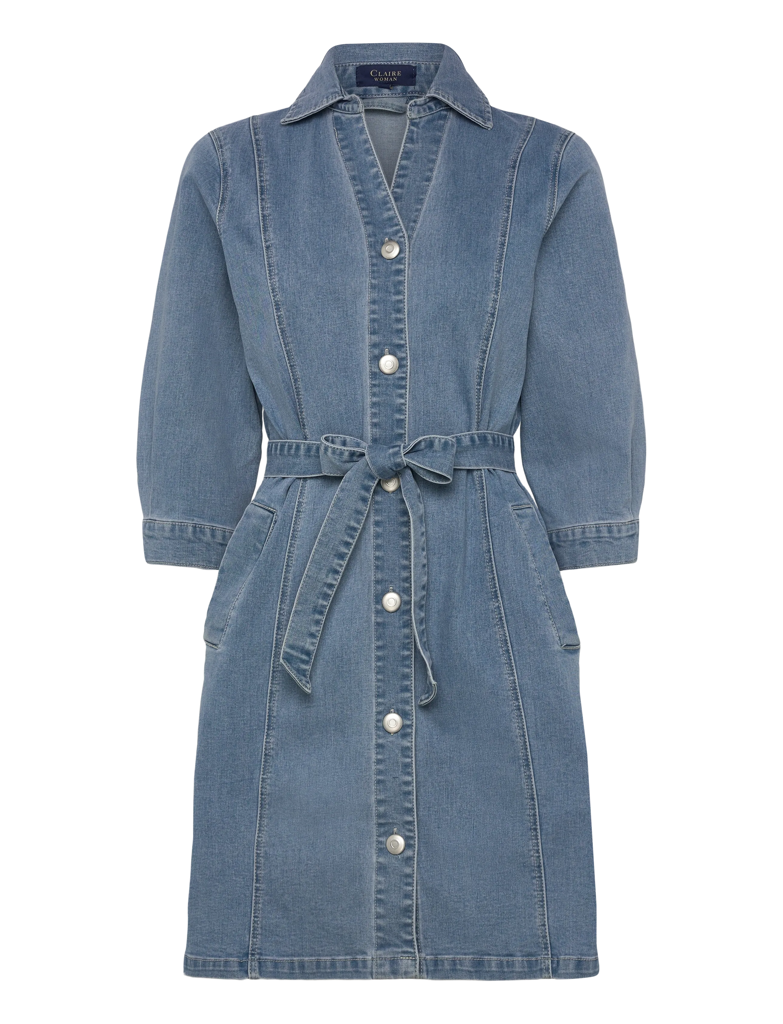 Claire Woman Cwkimmie - Plus Size - LIGHT BLUE DENIM / blue