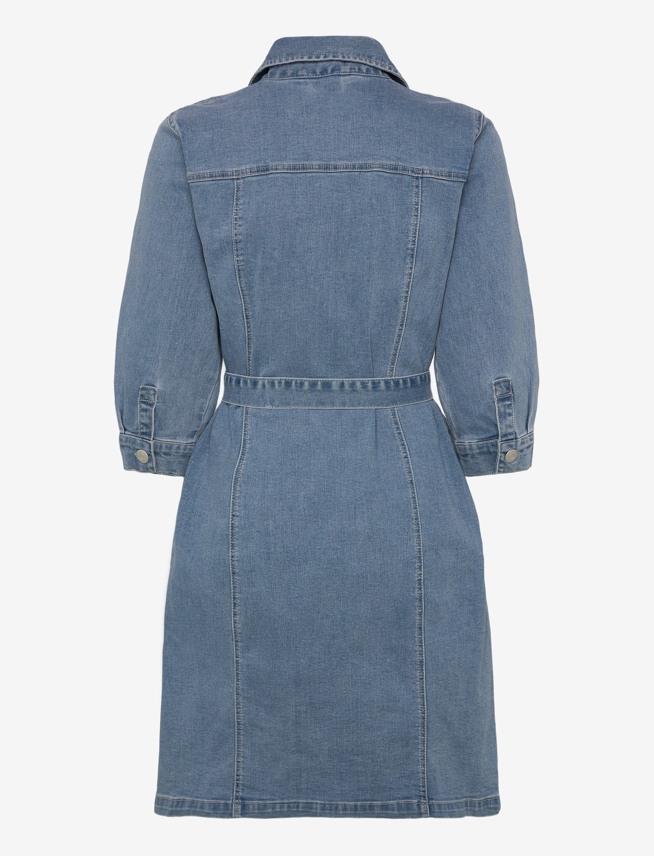 Claire Woman - Cwkimmie - denimkjoler - light blue denim - 1