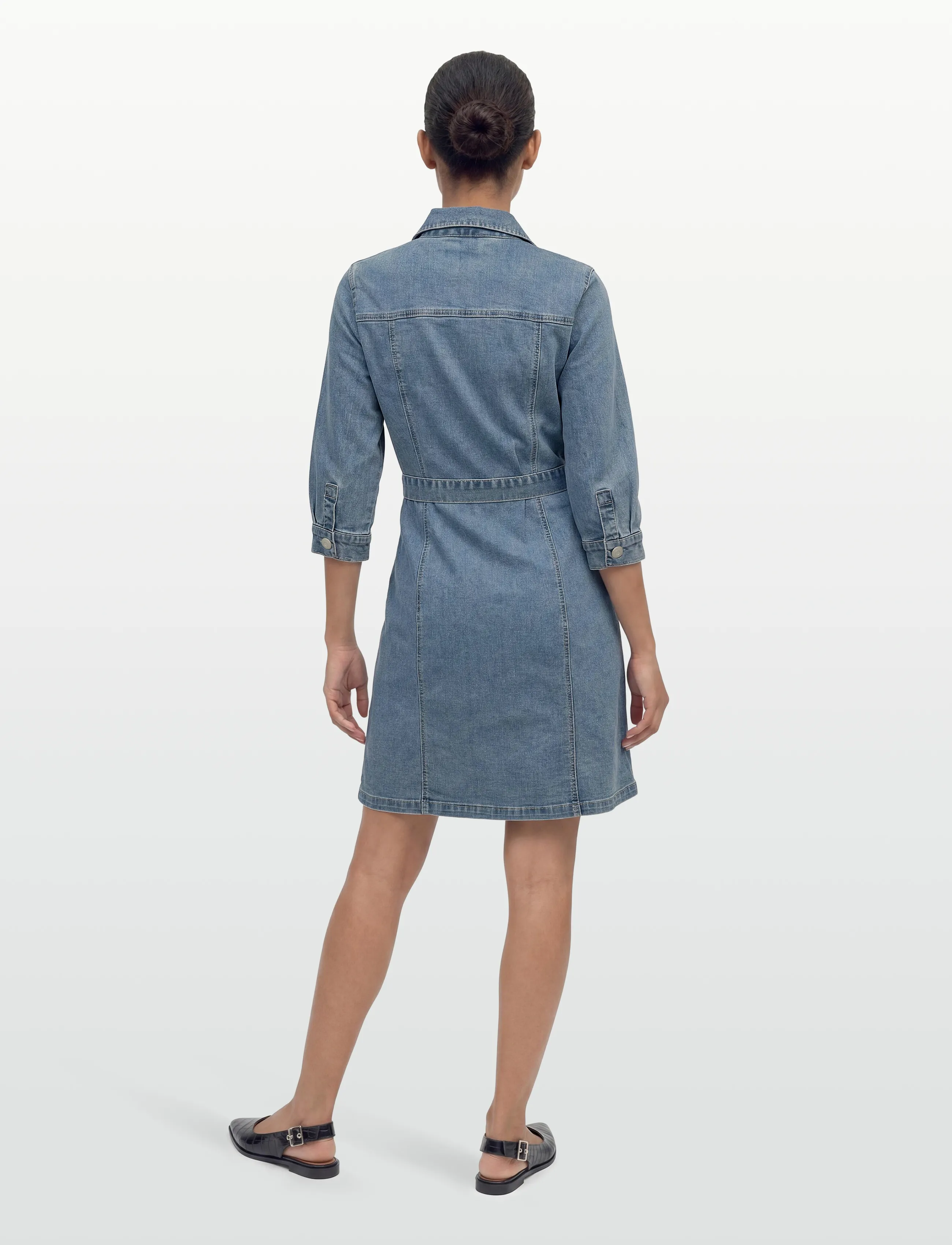 Claire Woman - Cwkimmie - džinsinės suknelės - light blue denim - 5
