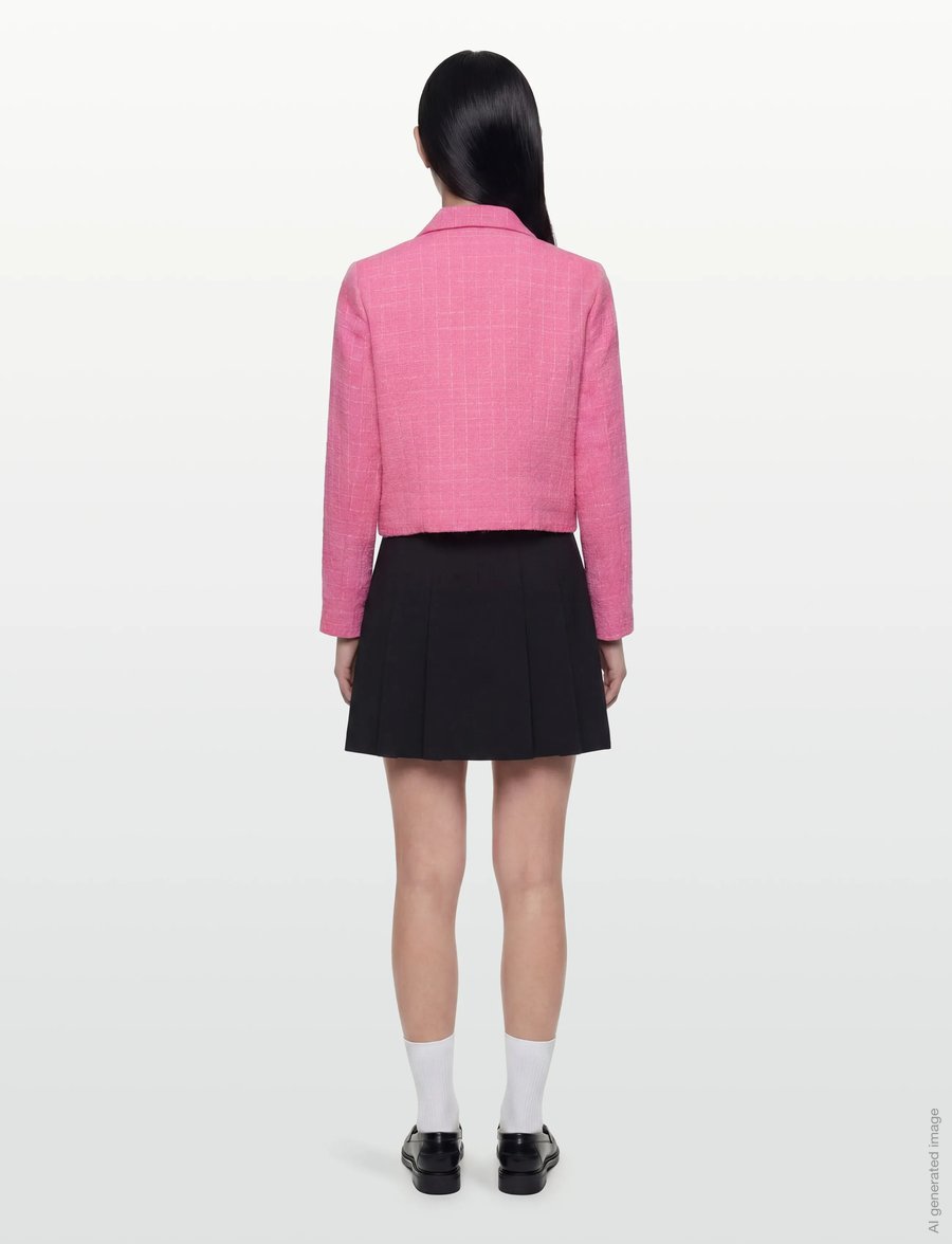 Claire Woman - Cweaemilie - bouclé - coral blush - 4
