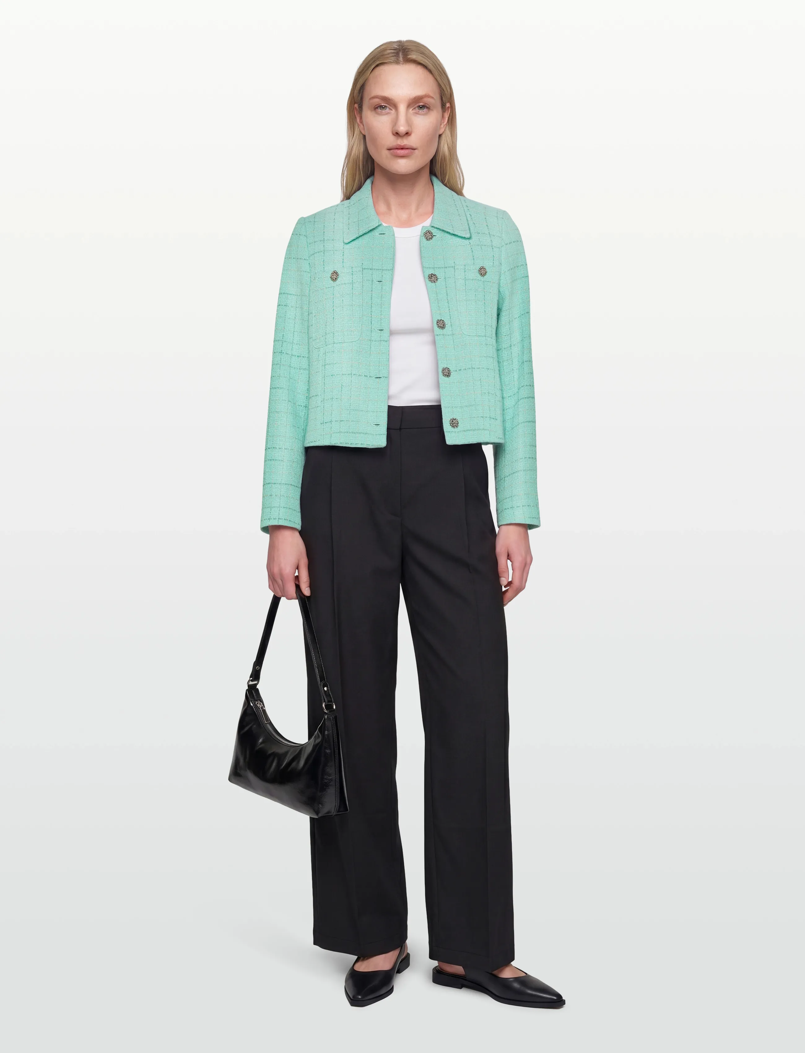 Claire Woman Cweaemilie, 42, Jackets, Grün - Light-summer Jacket, Frauen