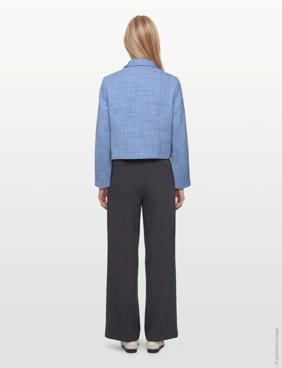 Claire Woman - Cweaemilie - bouclé - vista blue - 4