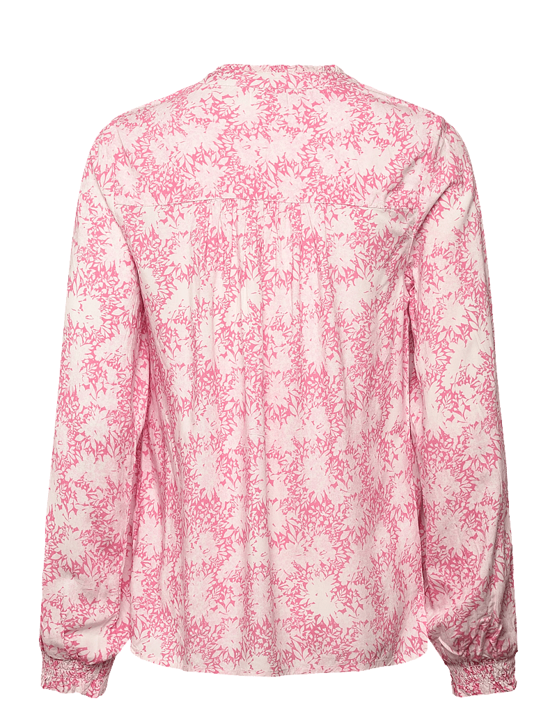 Claire Woman - Cwsadie - long sleeved blouses - coral blush - 2