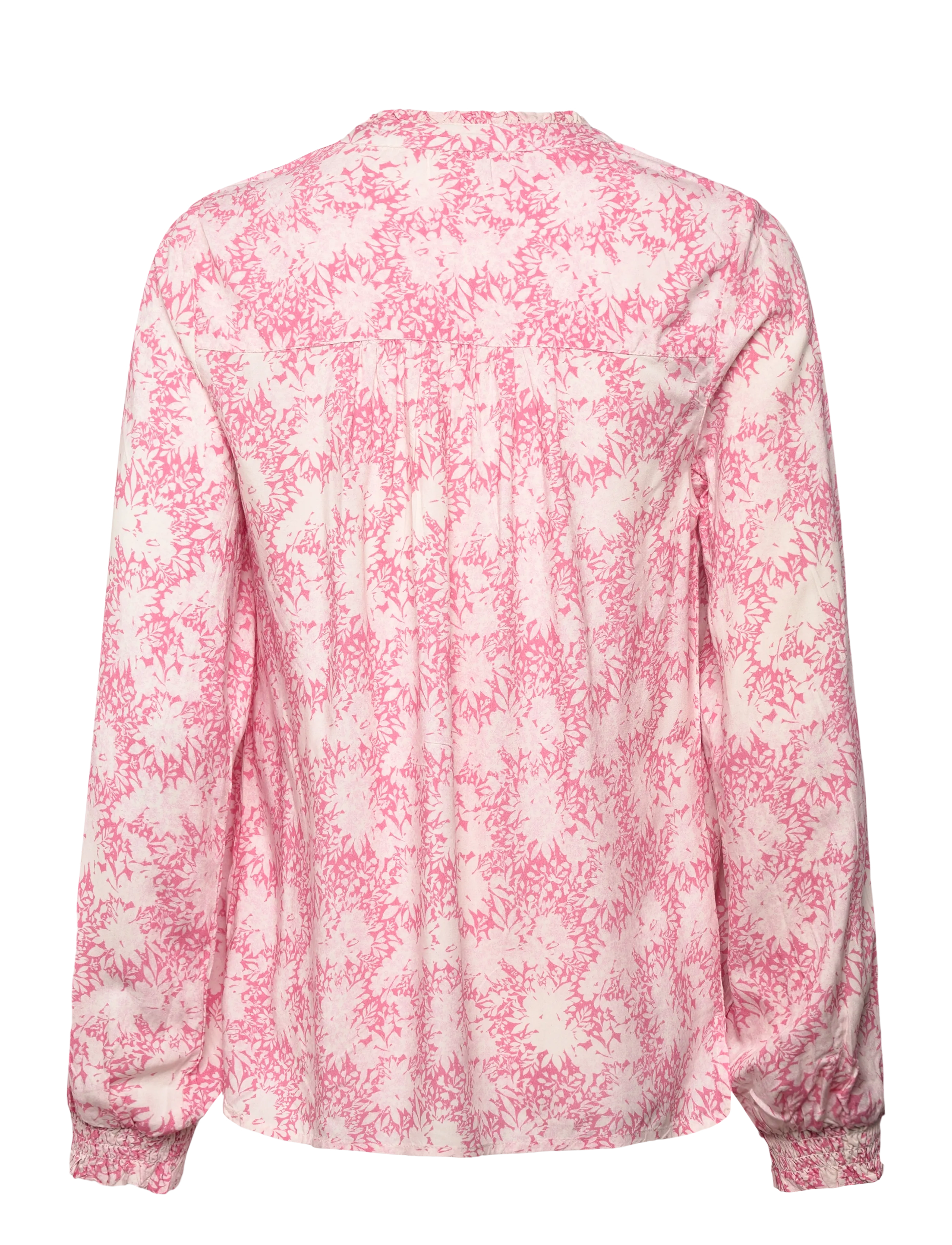Claire Woman - Cwsadie - long sleeved blouses - coral blush - 2