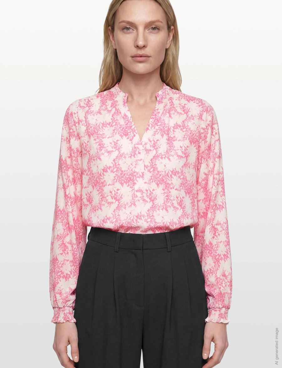 Claire Woman - Cwsadie - blūzes ar garām piedurknēm - coral blush - 3