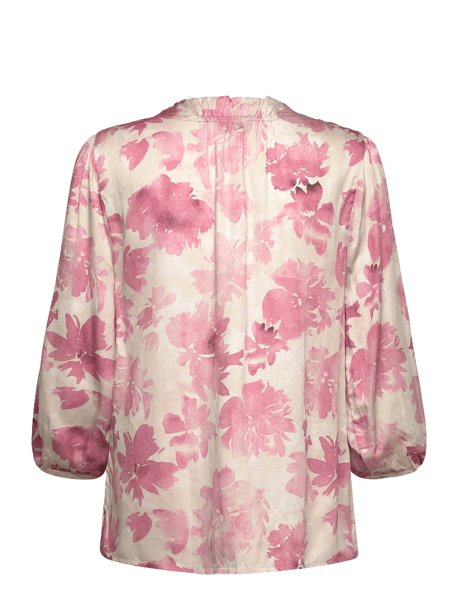 Claire Woman - Cwraquelita - pikkade varrukatega pluusid - coral blush - 2