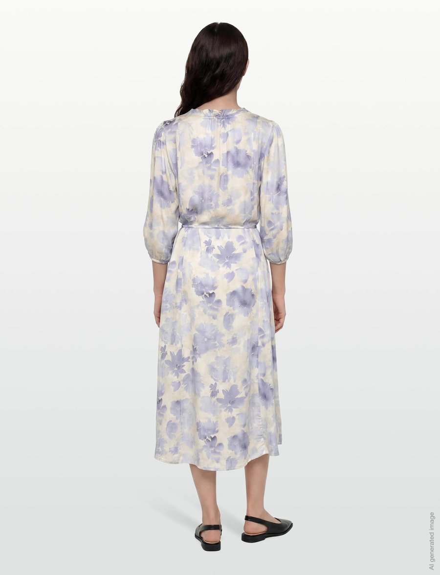 Claire Woman - Cwkailie - robes midi - blueprint - 5