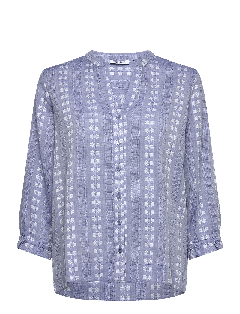 Claire Woman - Cwsafira - langärmlige hemden - vista blue - 0
