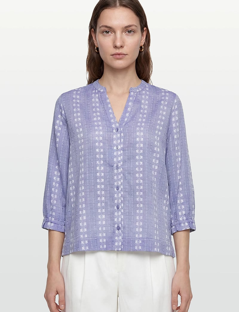 Claire Woman - Cwsafira - langærmede skjorter - vista blue - 3