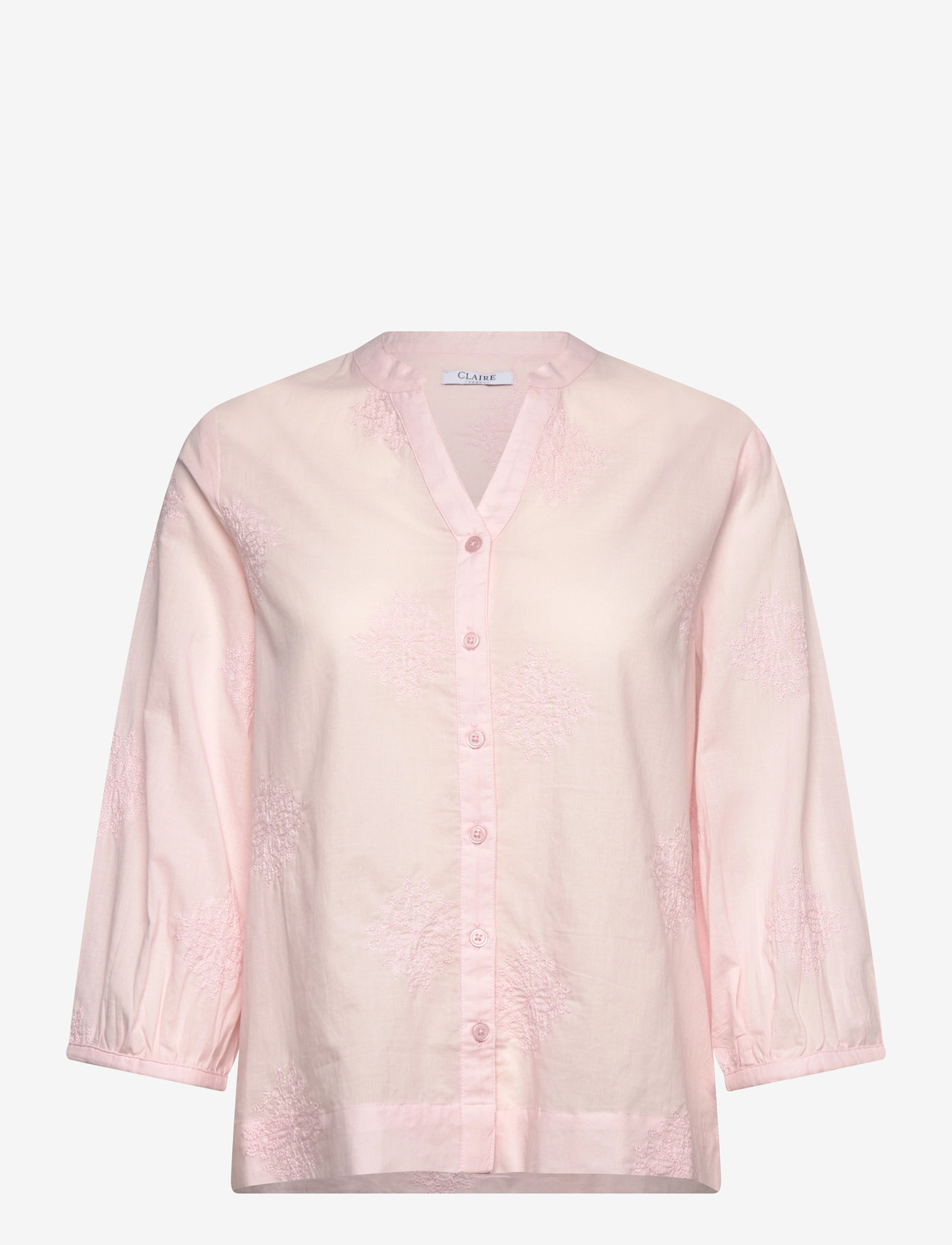 Claire Woman - Cwsafira - langærmede skjorter - pink touch - 1
