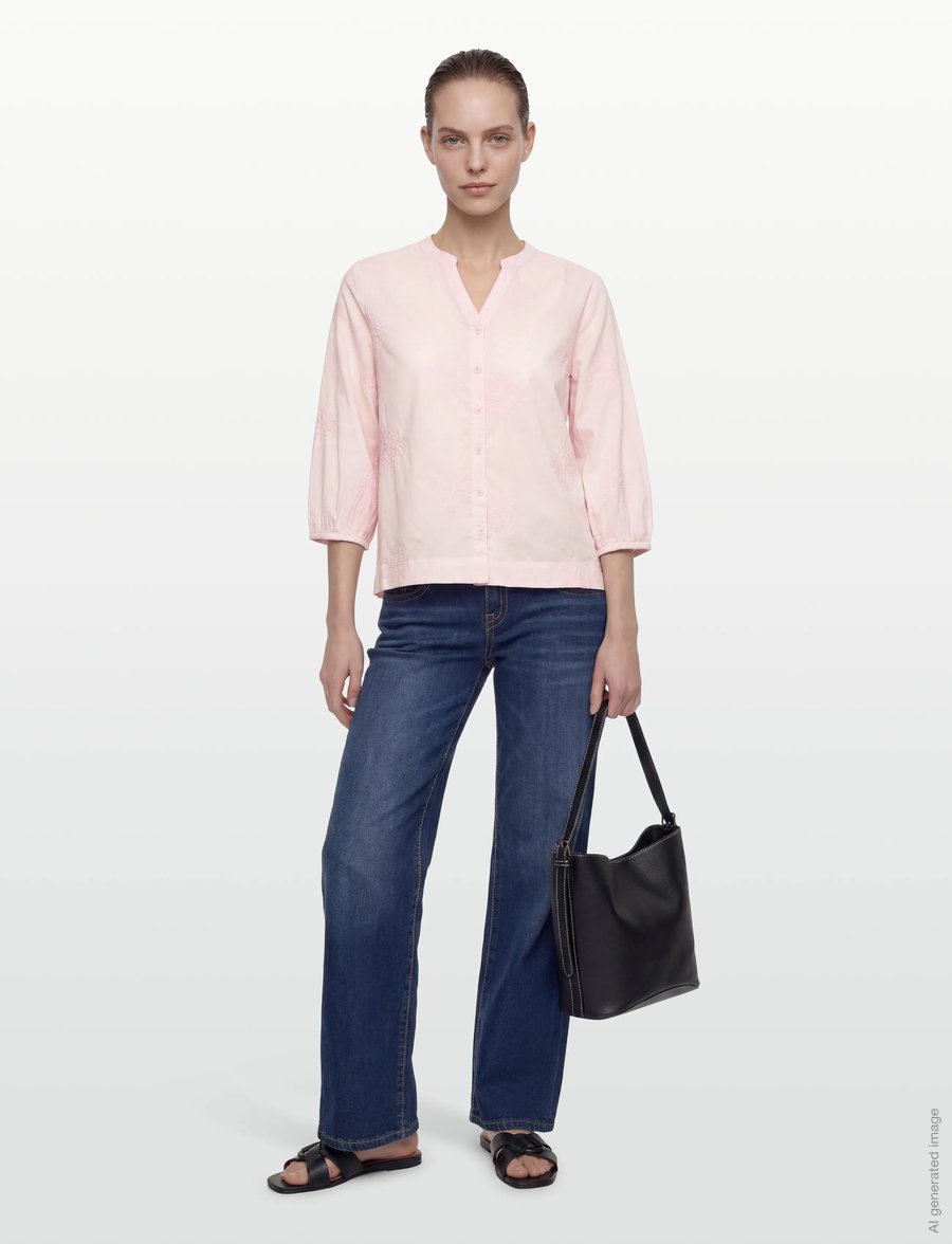 Claire Woman - Cwsafira - langärmlige hemden - pink touch - 0