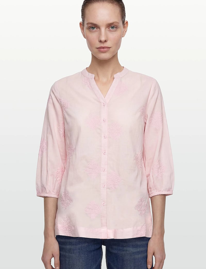 Claire Woman - Cwsafira - langærmede skjorter - pink touch - 3