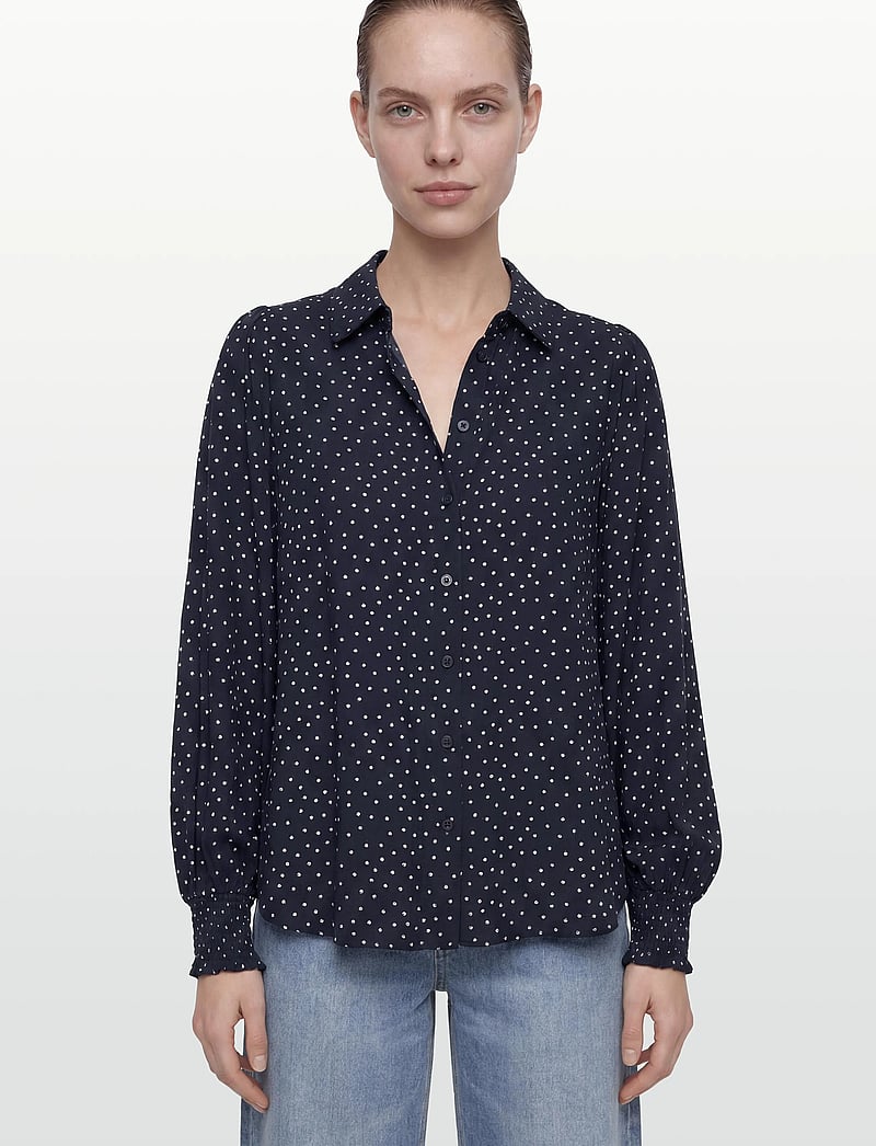 Claire Woman - Cwrhona - langærmede bluser - dark navy - 3