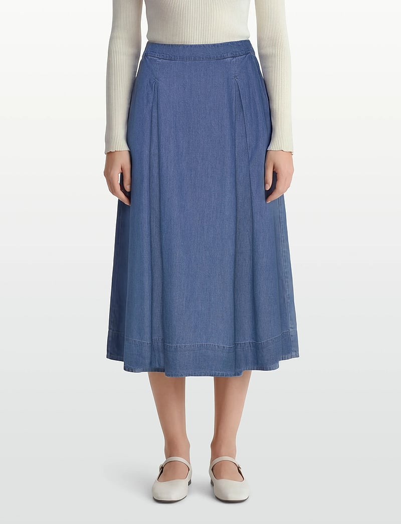 Claire Woman - Cwnour - denim skirts - light blue denim - 3