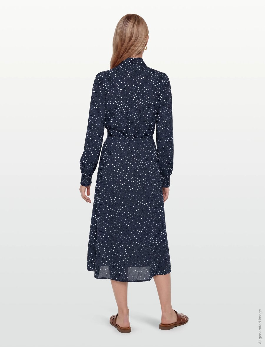 Claire Woman - Cwkamila - zomerjurken - dark navy - 4
