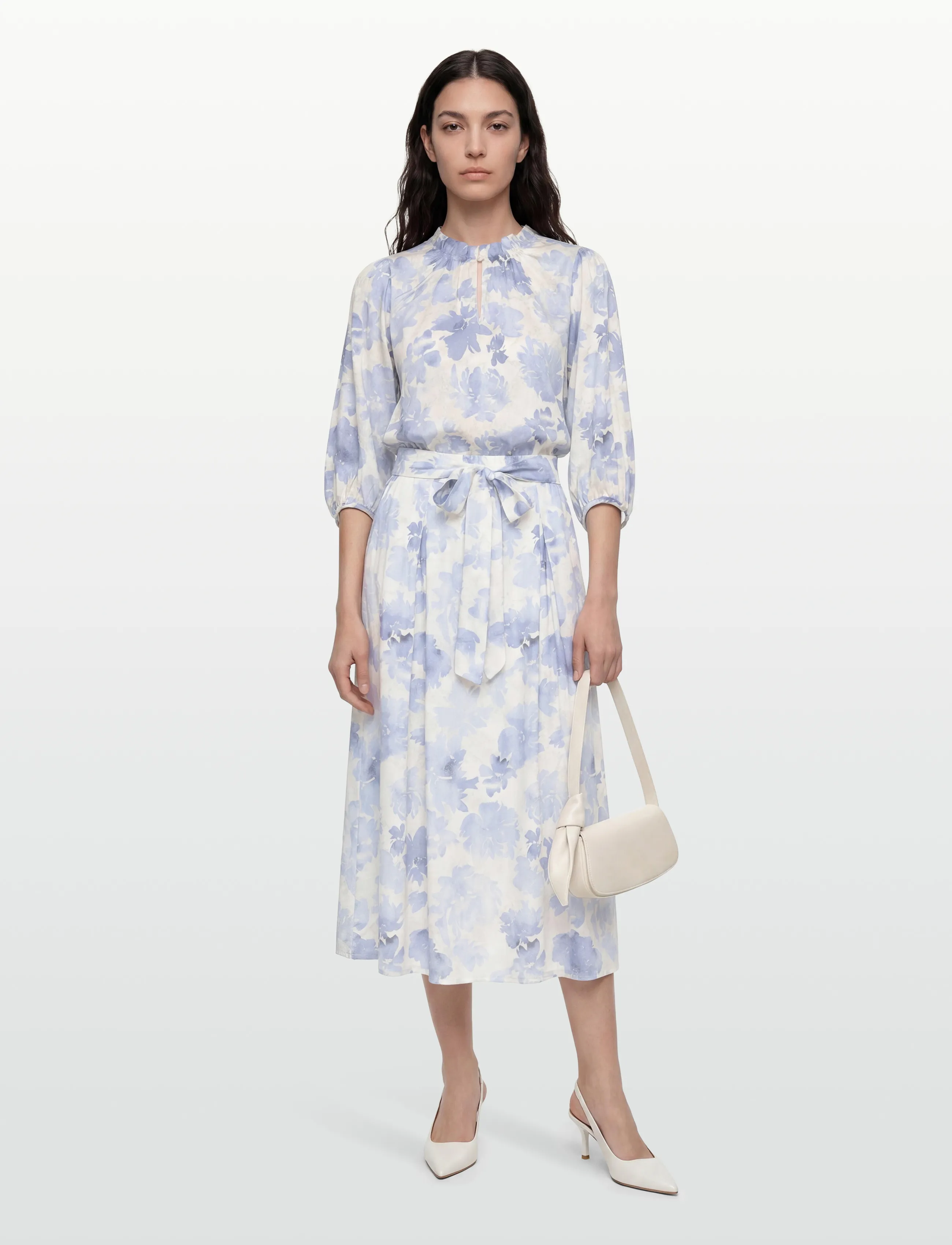 Claire Woman Cwnachelle - Maxi nederdele - BLUEPRINT / blue