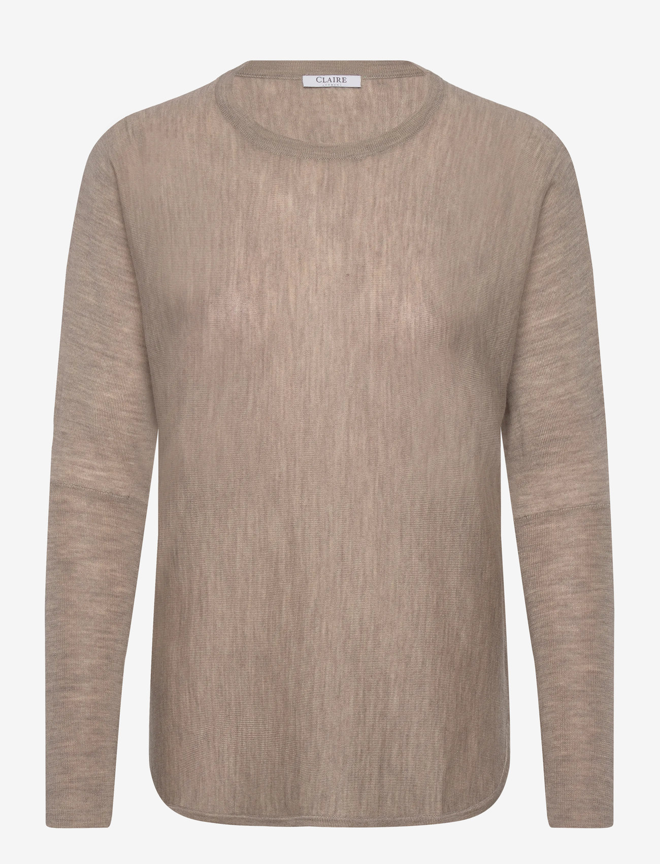 Claire Woman - Knit CWPippa - stickade tröjor - chinchilla melange - 0