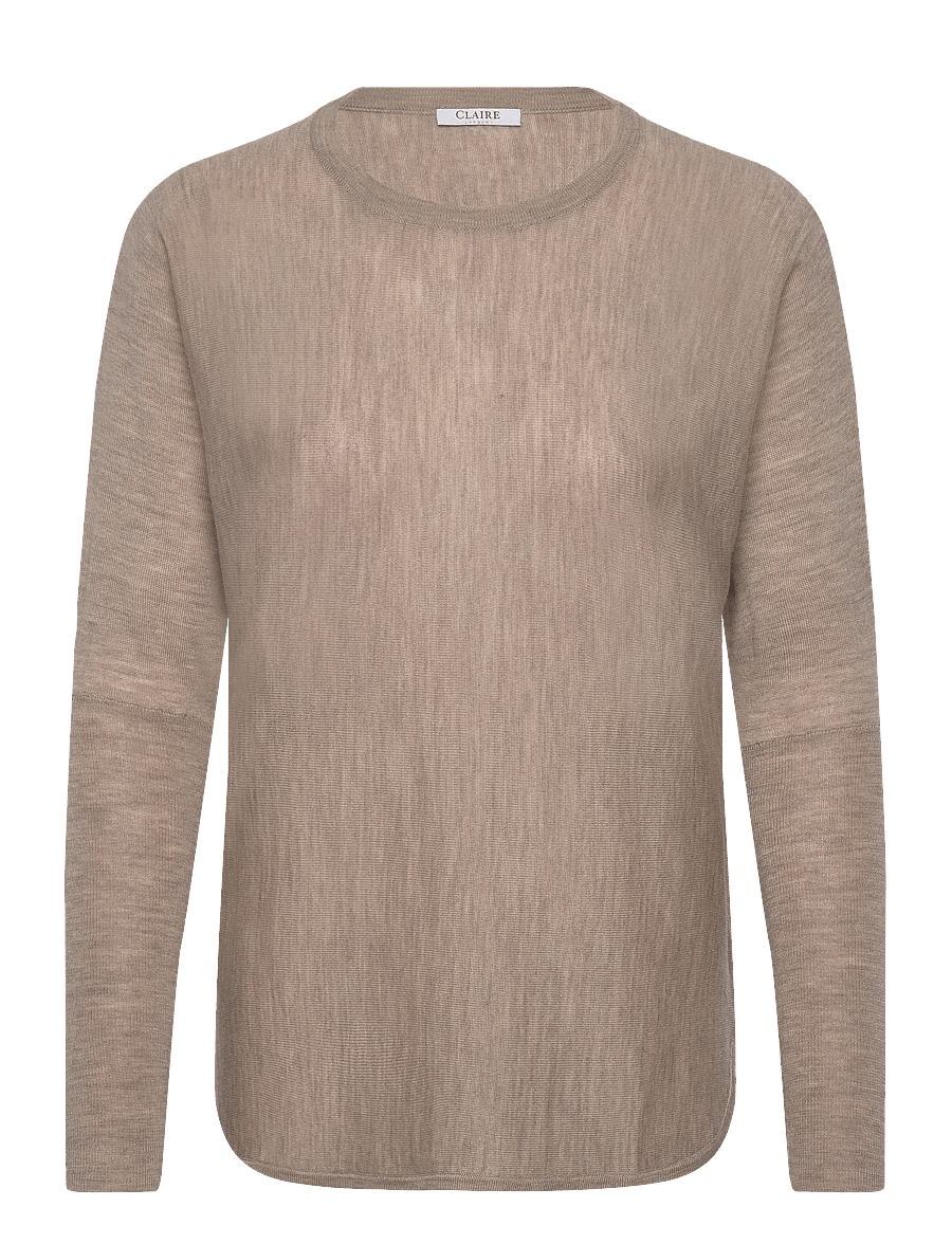 Claire Woman - Knit CWPippa - pulls - chinchilla melange - 0