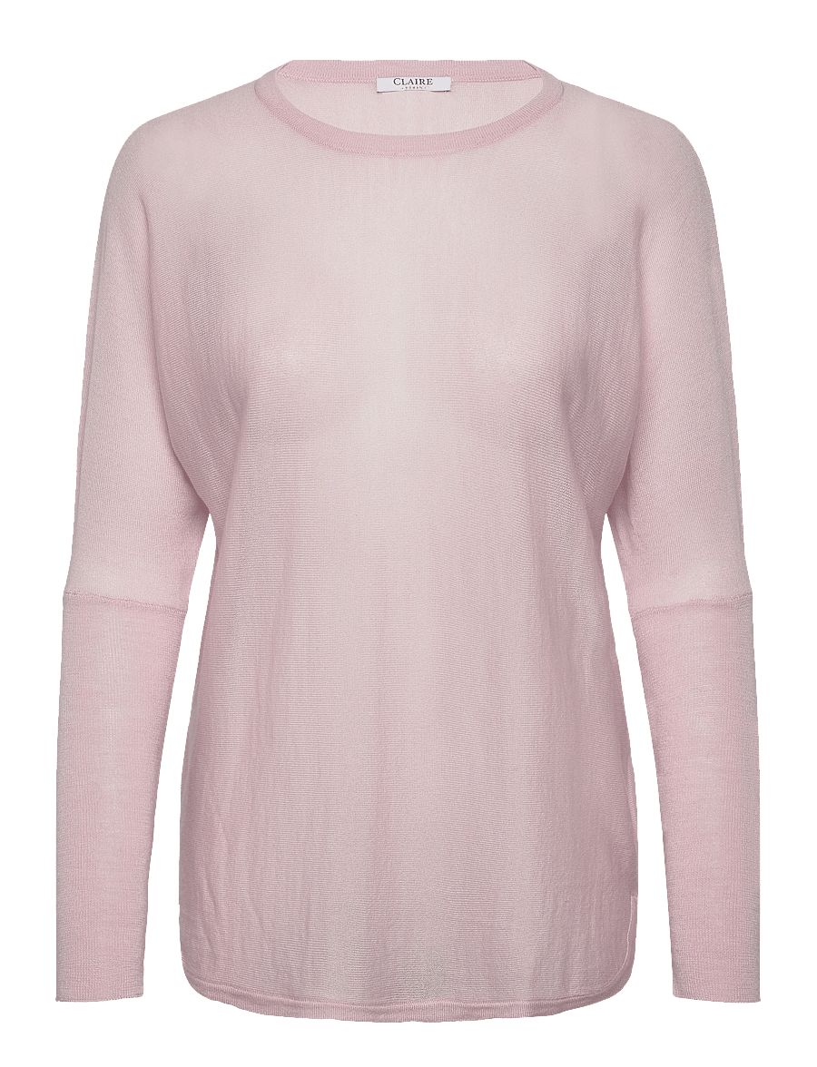 Claire Woman - Knit CWPippa - stickade tröjor - pink touch melange - 0