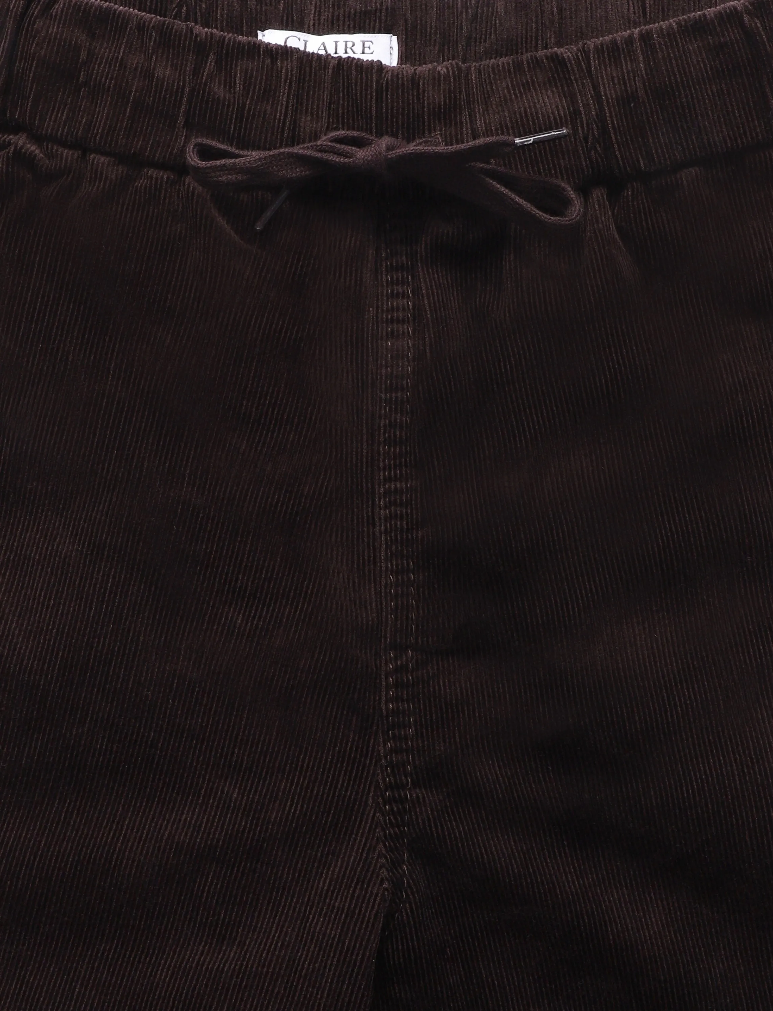 Claire Woman - Cwthine - corduroy pants - chocolate - 2
