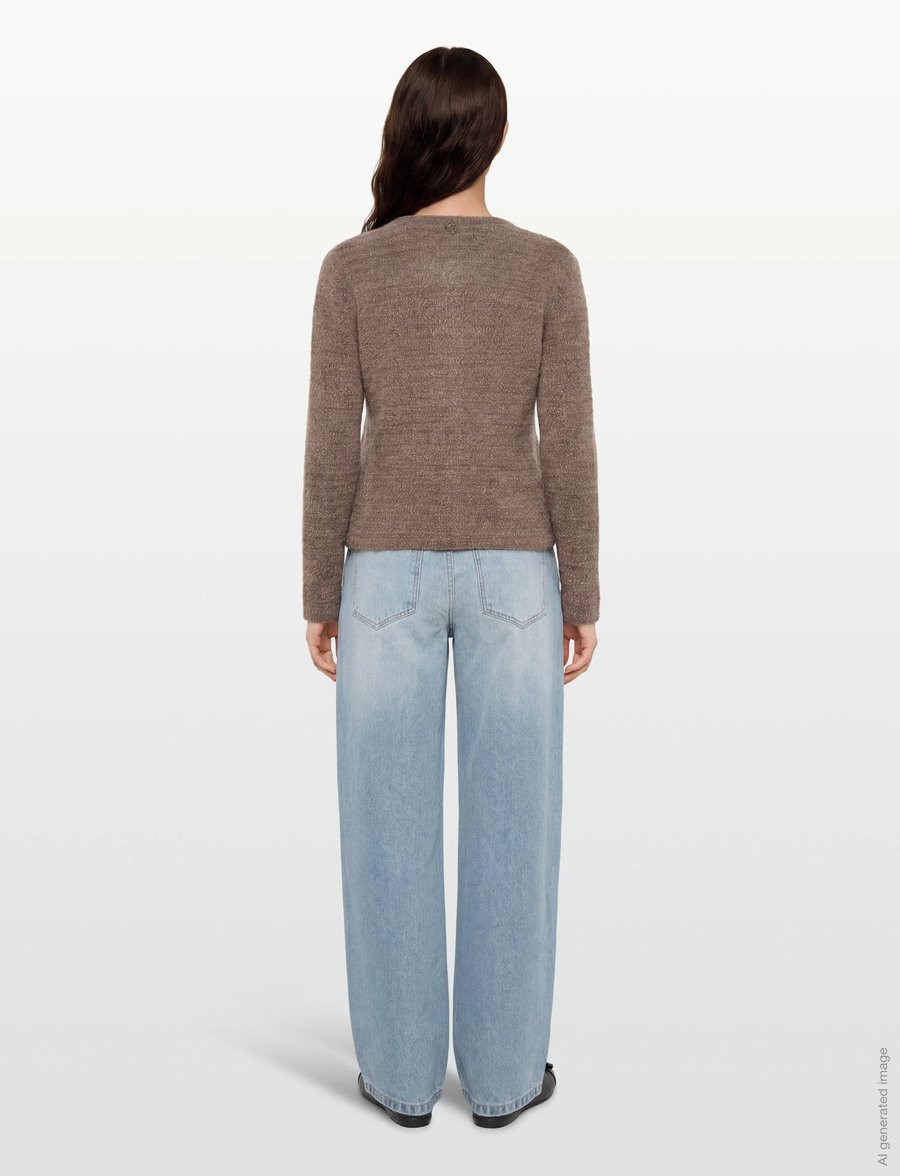 Claire Woman - CWCasilda - strickjacken - cacao melange - 4