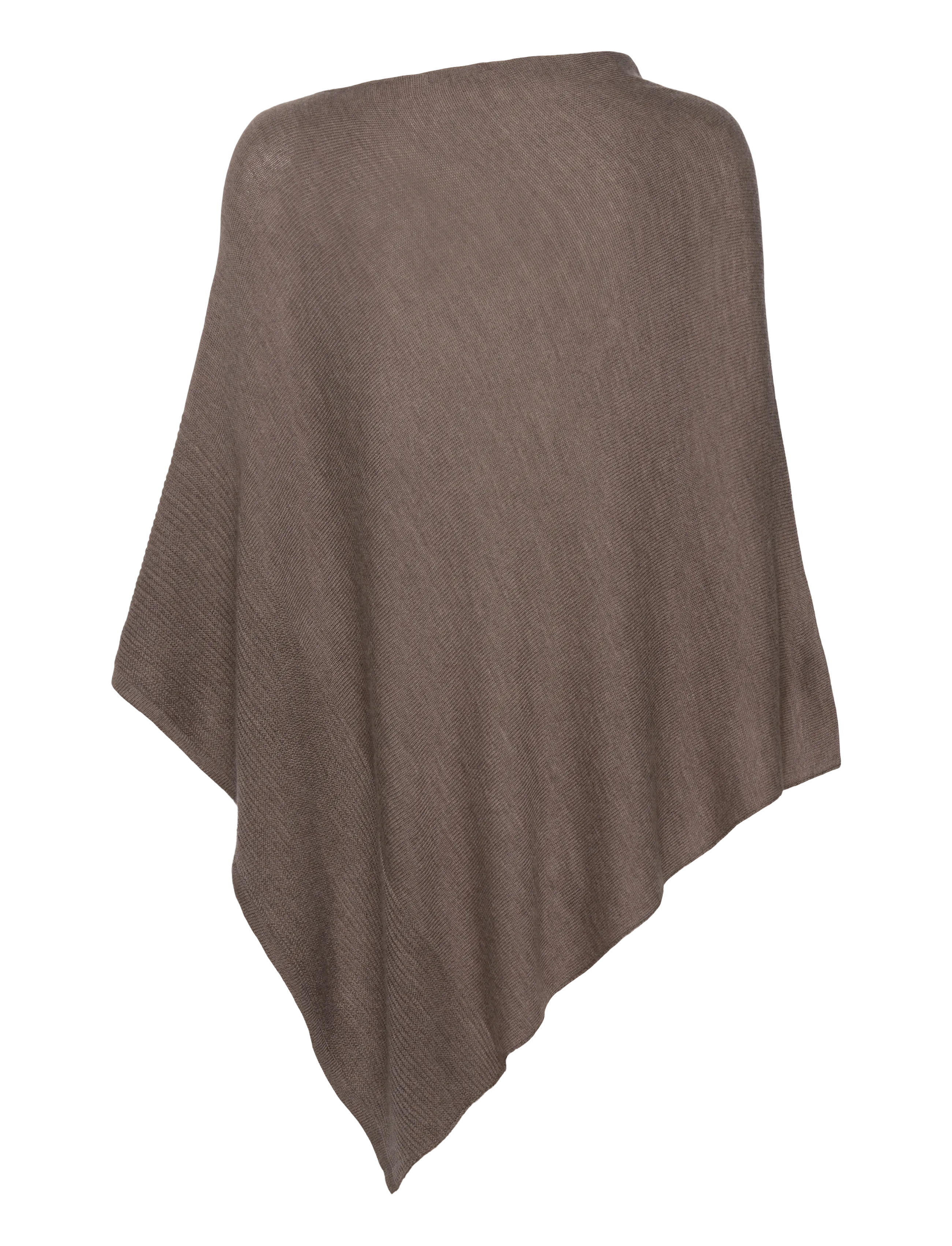 Claire Woman - Cwpaige - ponchos et capes - cacao melange - 1
