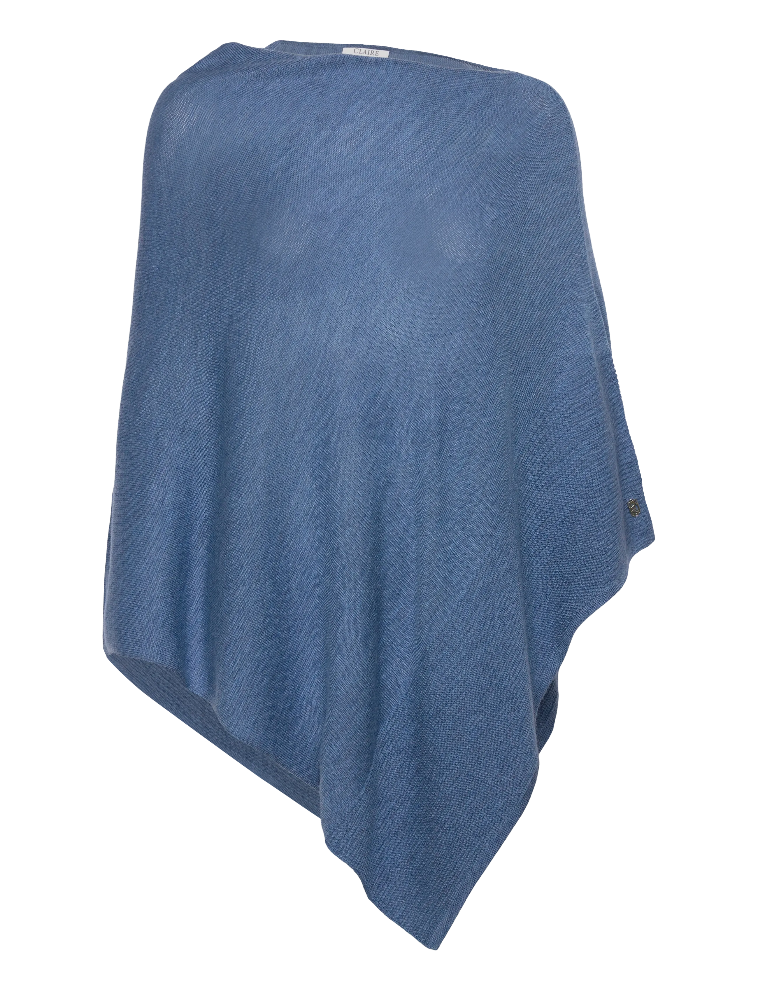 Claire Woman Cwpaige - Ponchos & Capes - WILD WIND MELANGE / blue