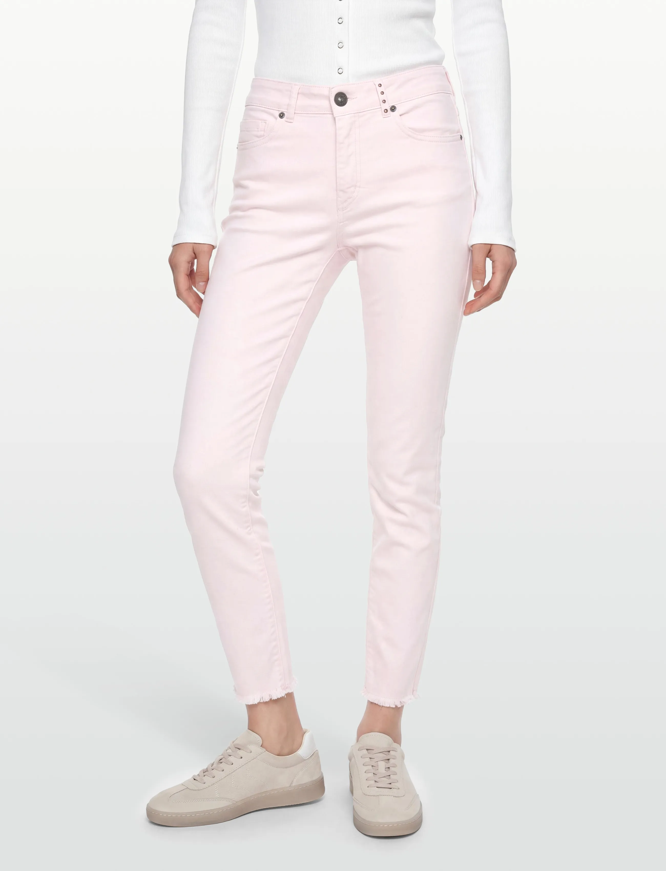Claire Woman - Cwjamie - skinny jeans - pink touch - 3