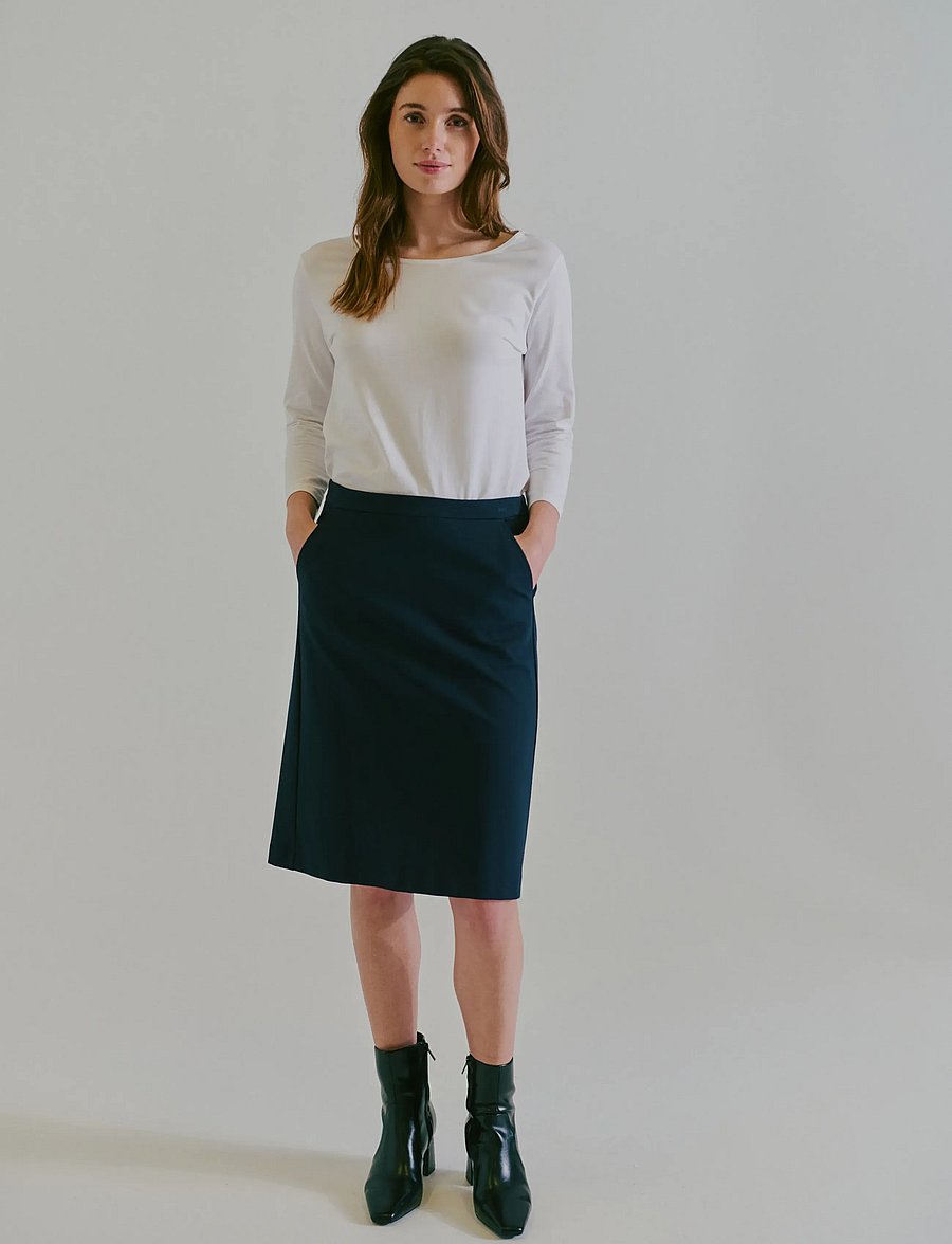 Claire Woman - Skirts CWNicole - bleistiftröcke - dark navy - 0