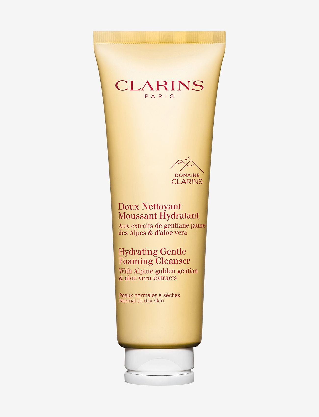 Clarins - Gentle Foaming Cleanser Hydrating 125 ml - vaahtoavat puhdistusaineet - clear - 0