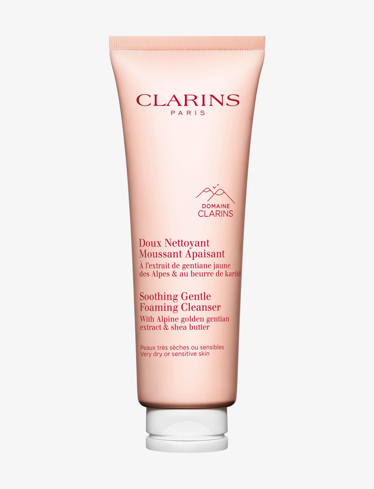 Clarins Gentle Foaming Cleanser Soothing 125 Ml, Mousse Cleanser, Nude, Str: 125 ml