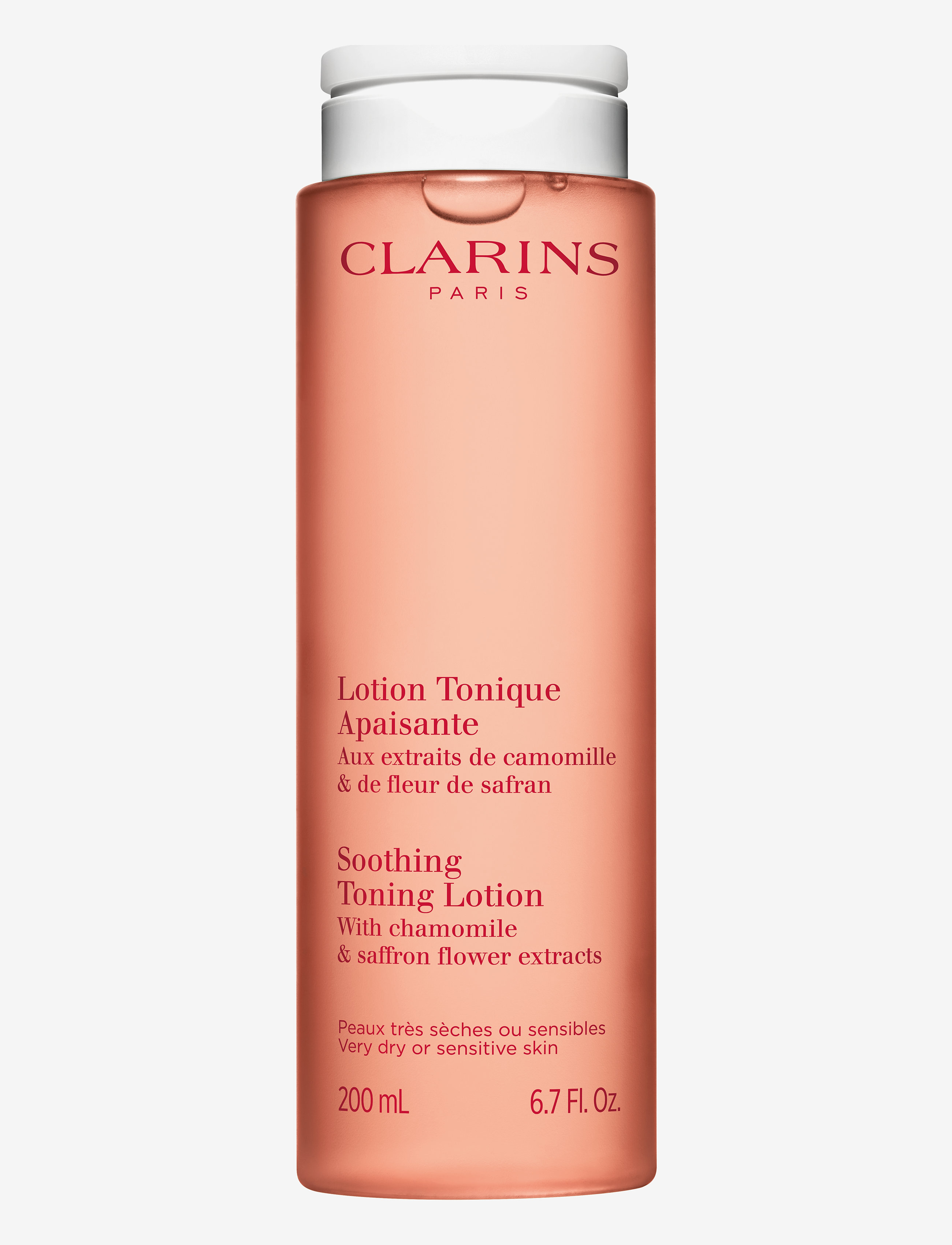 Clarins Toning Lotion Soothing Lotion 200 Ml, Toner, Nude, Str: 200 ml