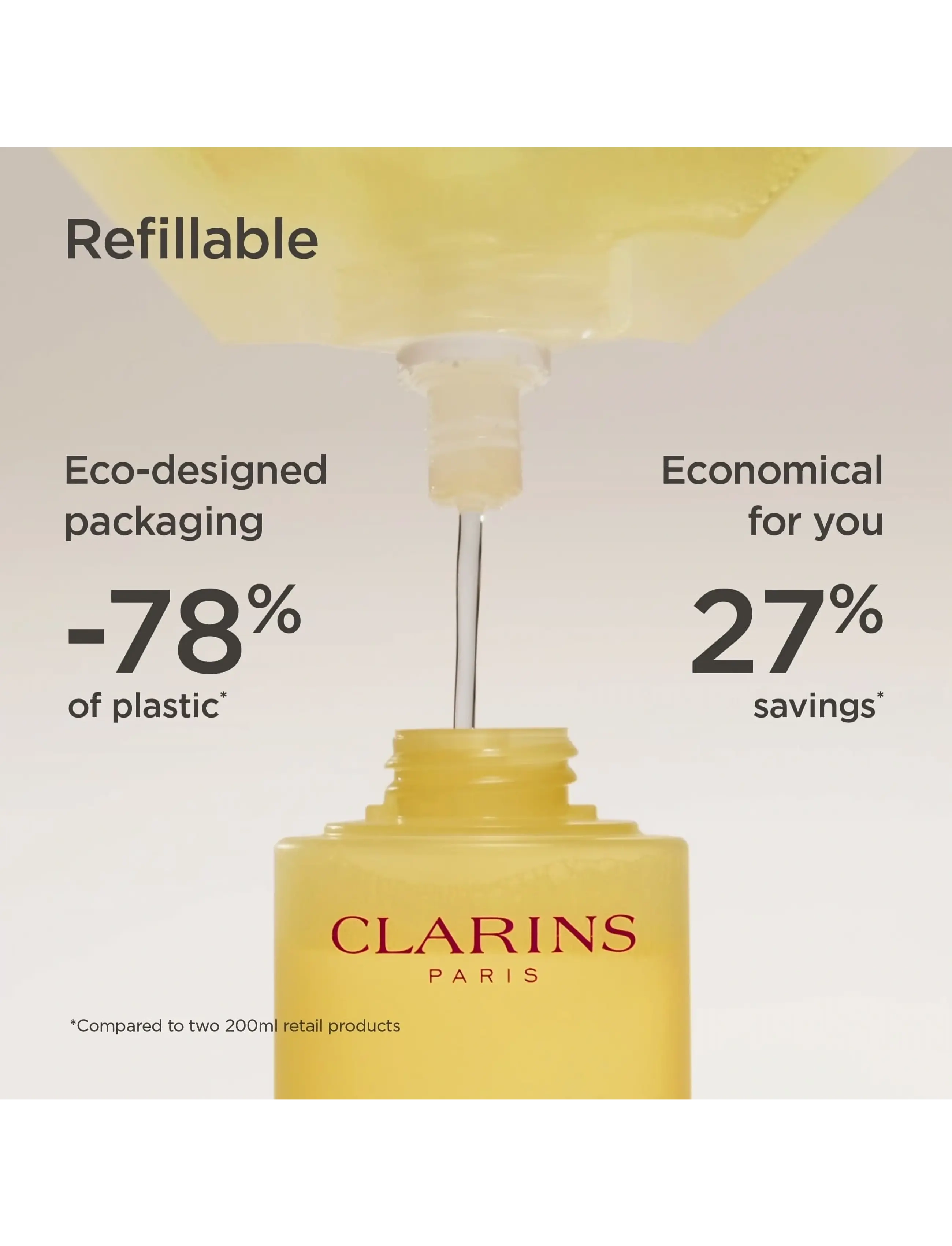 Clarins - Toning Lotion Hydrating lotion 200 ml - fugtgivende tonere - clear - 5