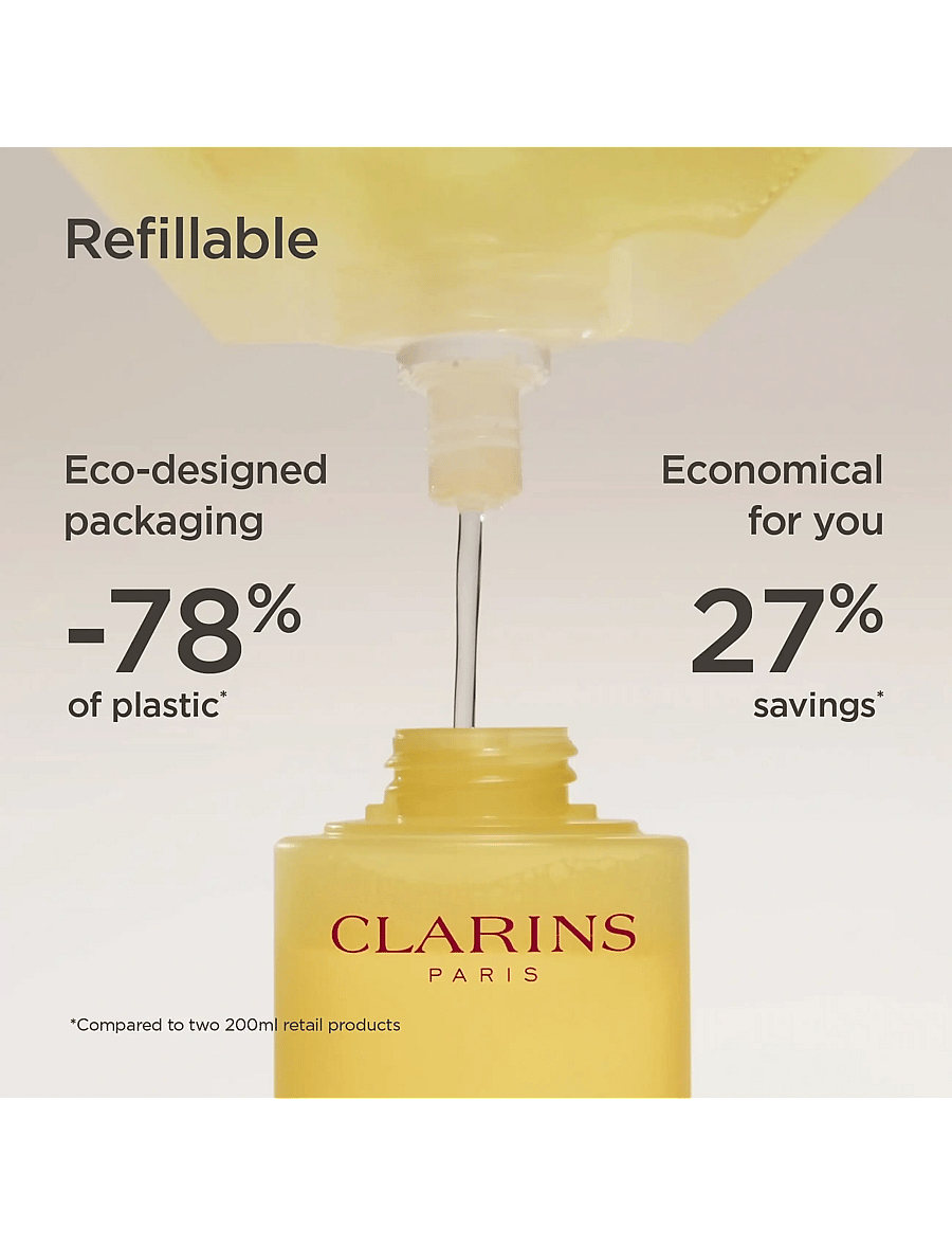 Clarins - Toning Lotion Hydrating 400 ml - rakagefandi tóner - clear - 5