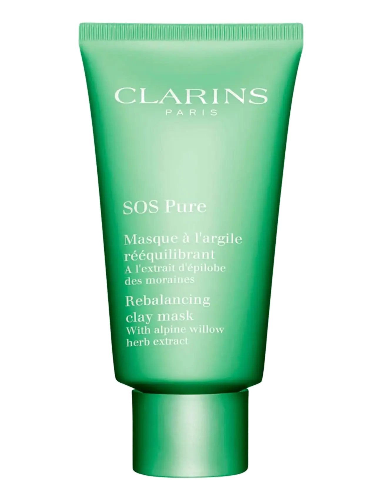 Clarins Mask Sos Rebalancing Clay Mask 75 Ml, Lermaske, Nude, Str: 75 ML