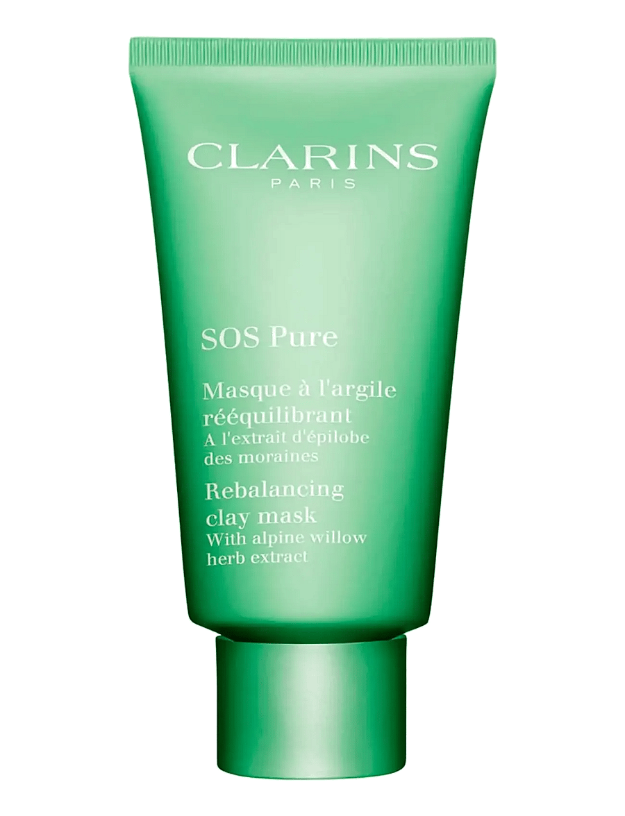 Clarins - Mask SOS Rebalancing clay mask 75 ml - leirmaskar - clear - 0